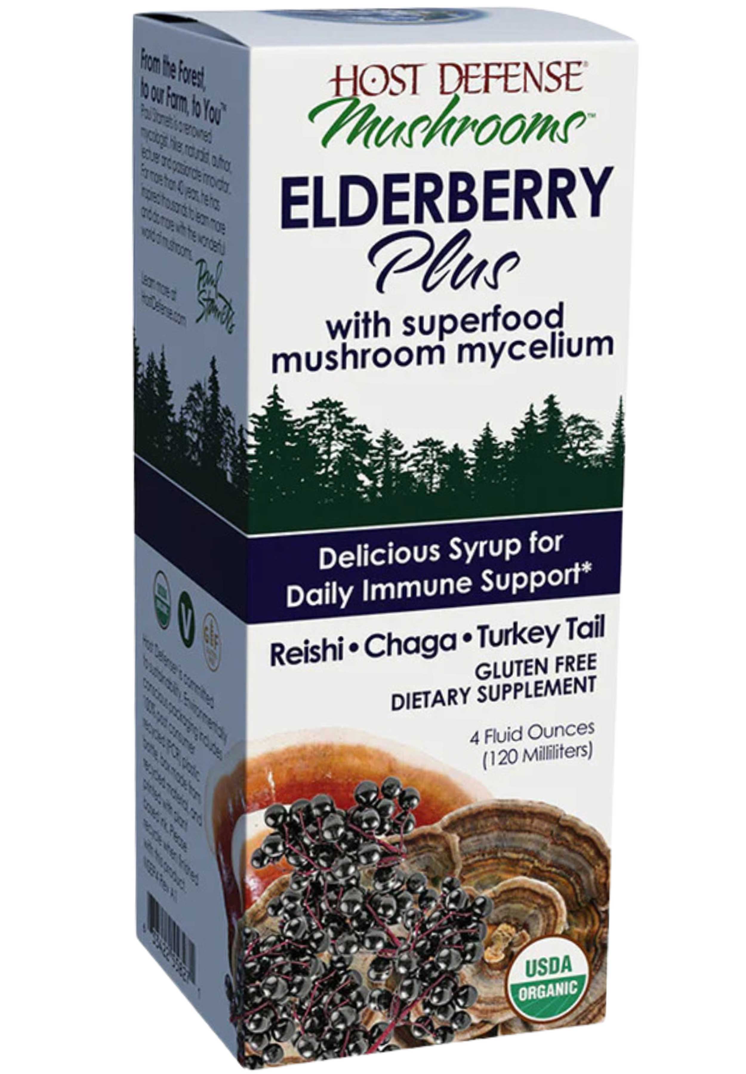 Host Defense Elderberry Plus Syrup