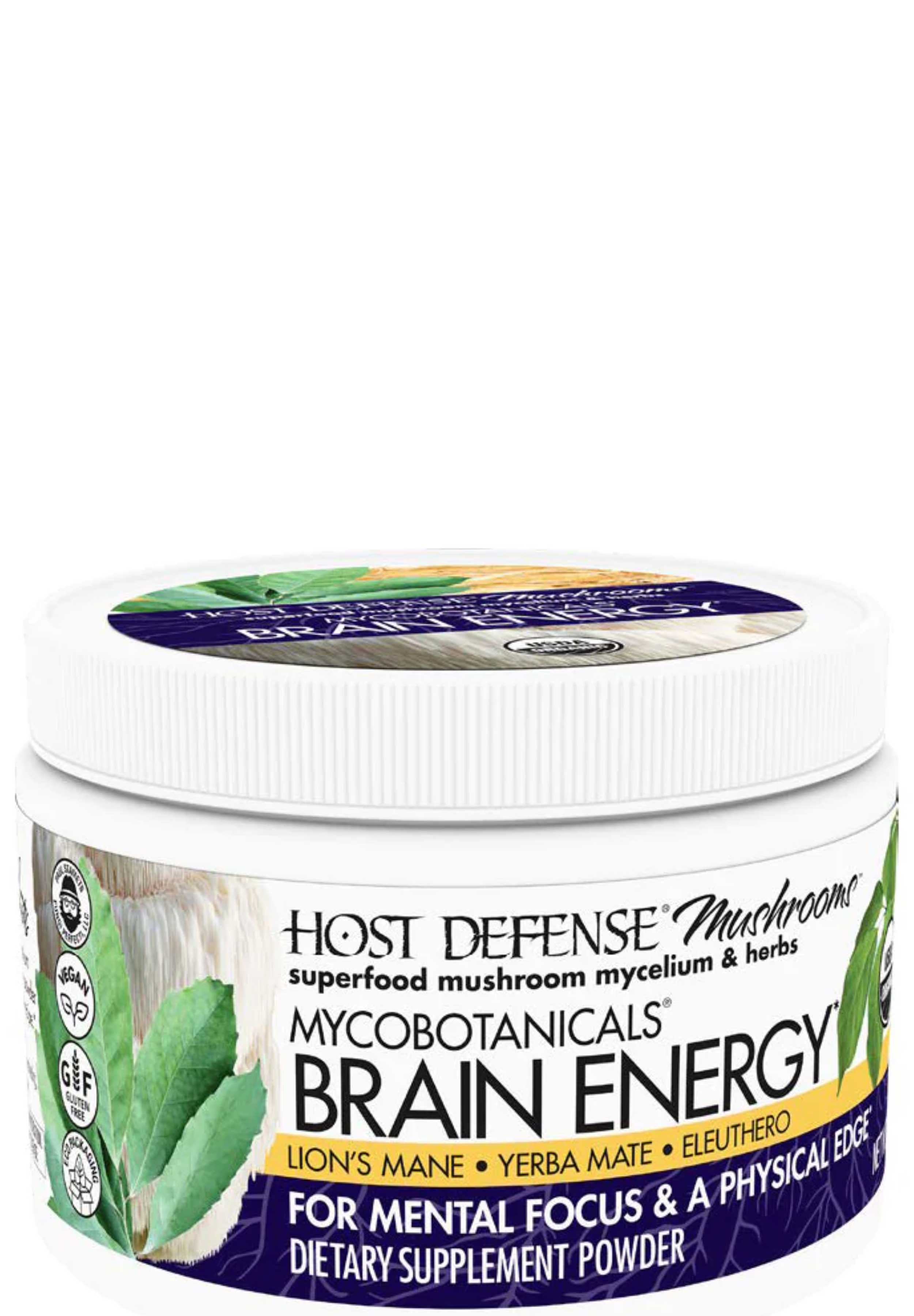 Host Defense MycoBotanicals® Brain Energy Powder