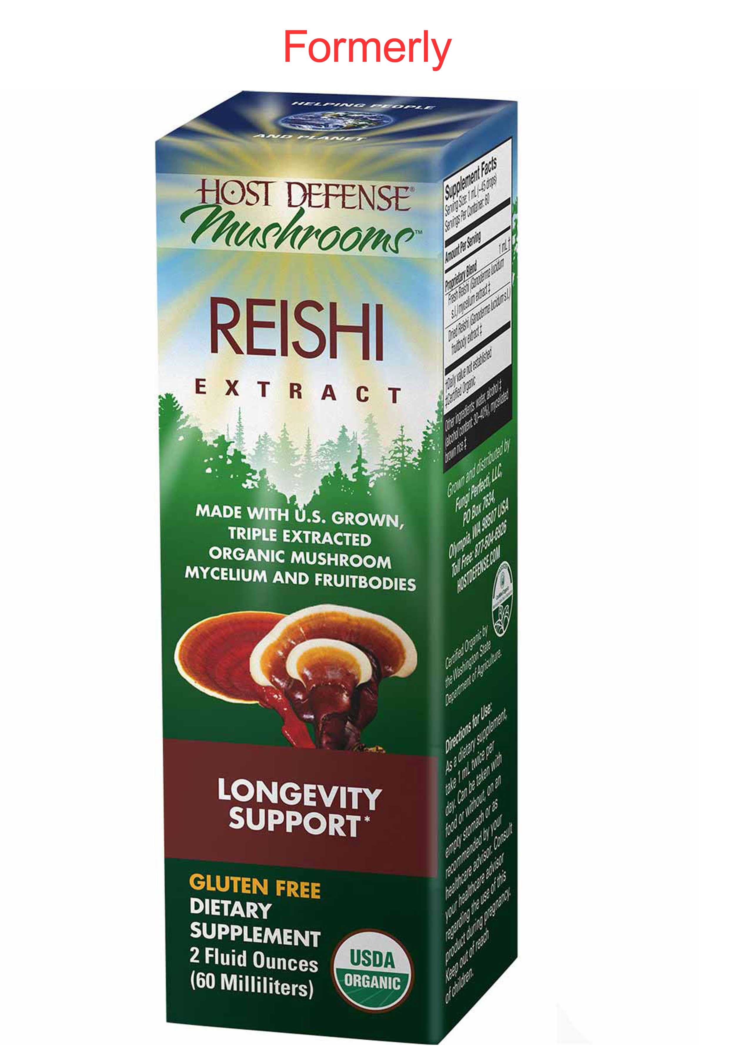 Host Defense Reishi Extract Formerly