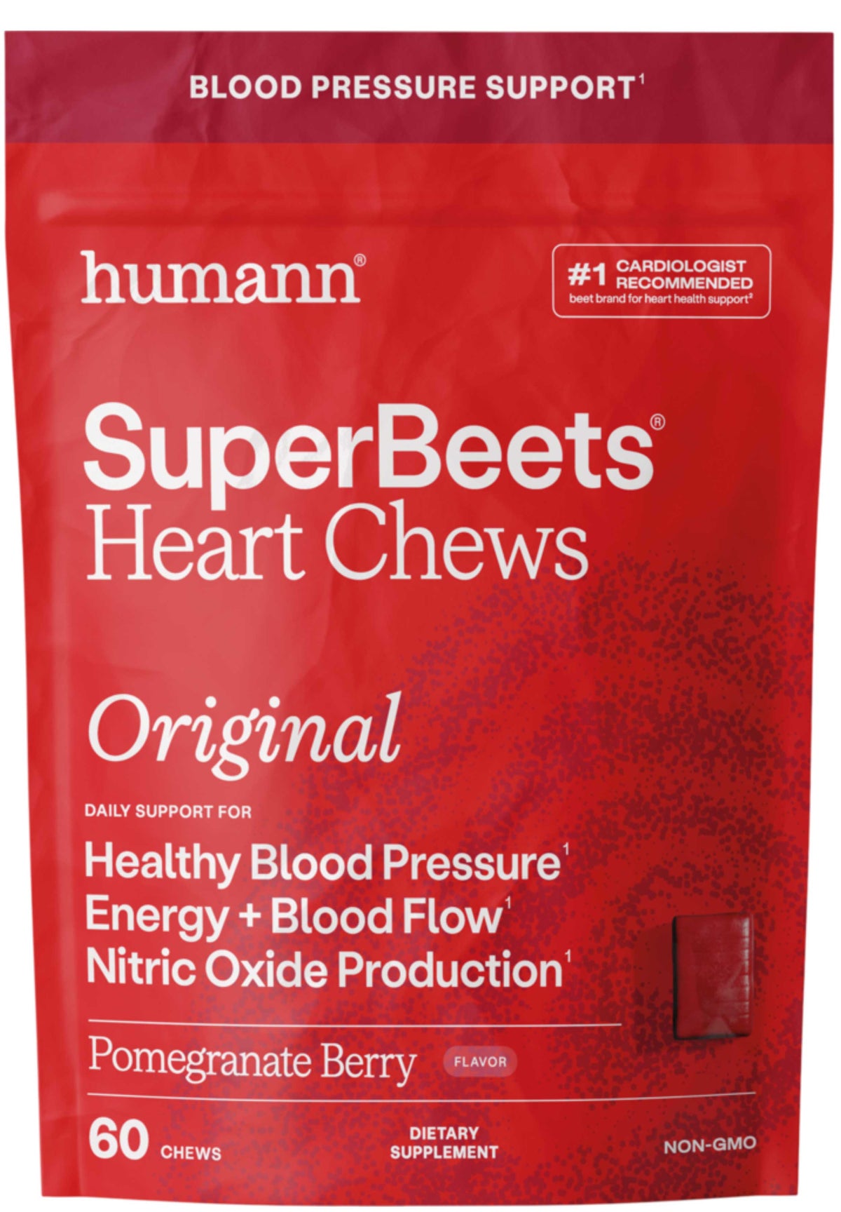 HumanN SuperBeets Heart Chews Original