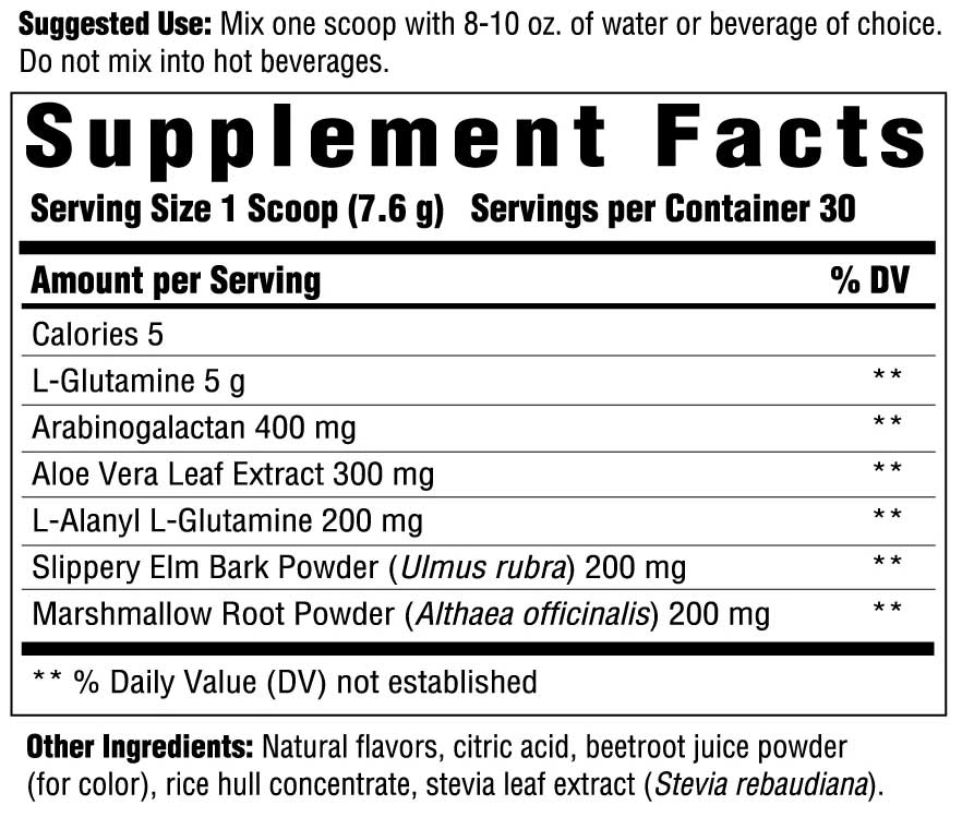 Innate Response Formulas GI Response Ingredients