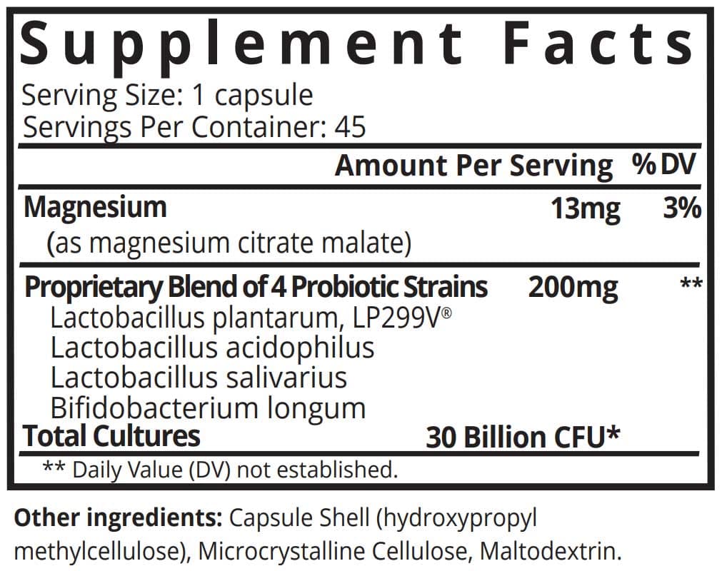 InterPlexus Fortefy Ingredients 