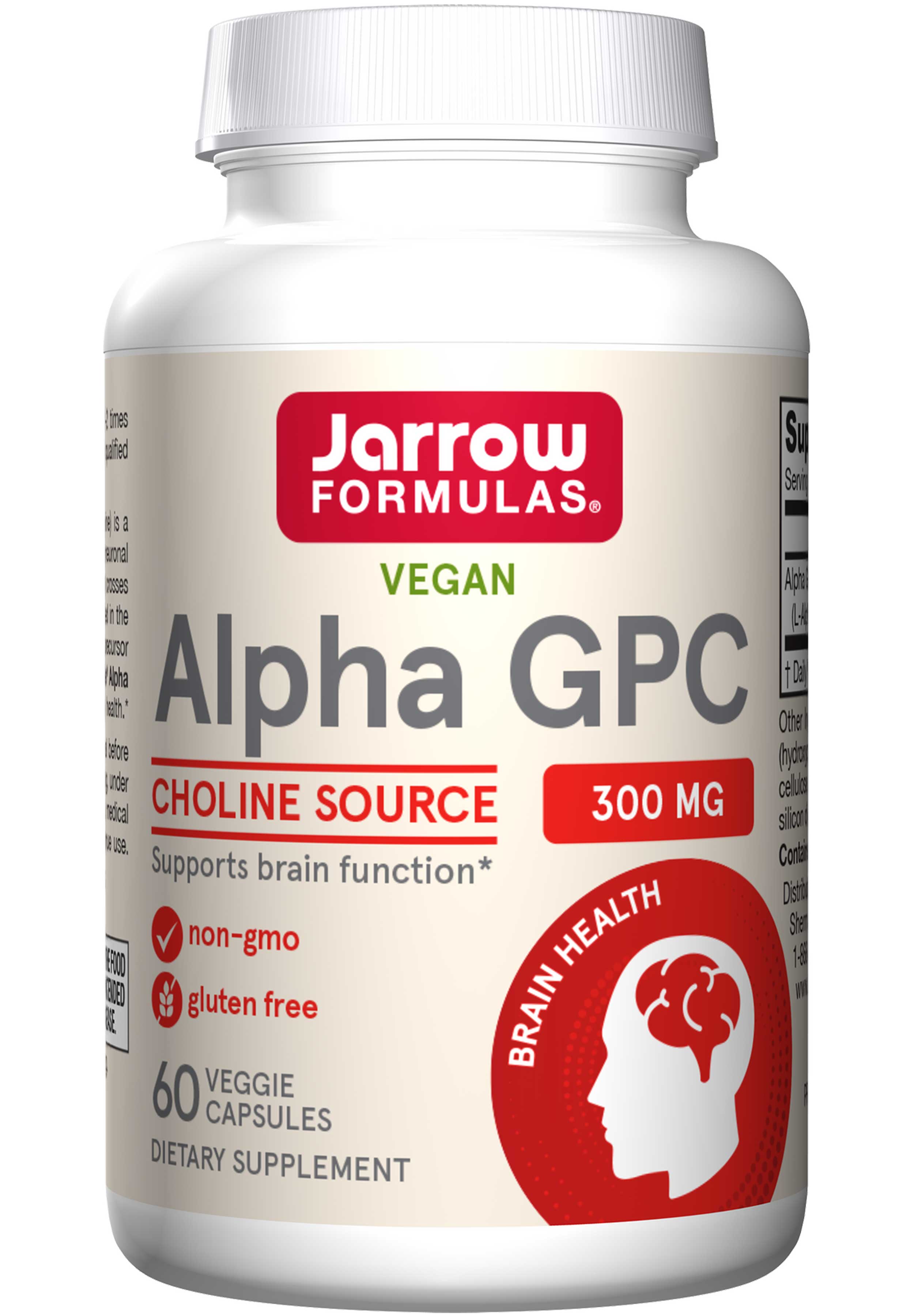Jarrow Formulas Alpha GPC 300 mg