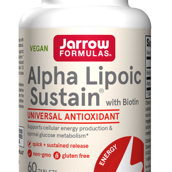 jarrow formulas acetyl l-carnitine arginate alpha lipoic acid 100 capsules Sustain 300 mg Tesamorelin 2mg (10 Vial Improves Gut Health Size:32 Servings