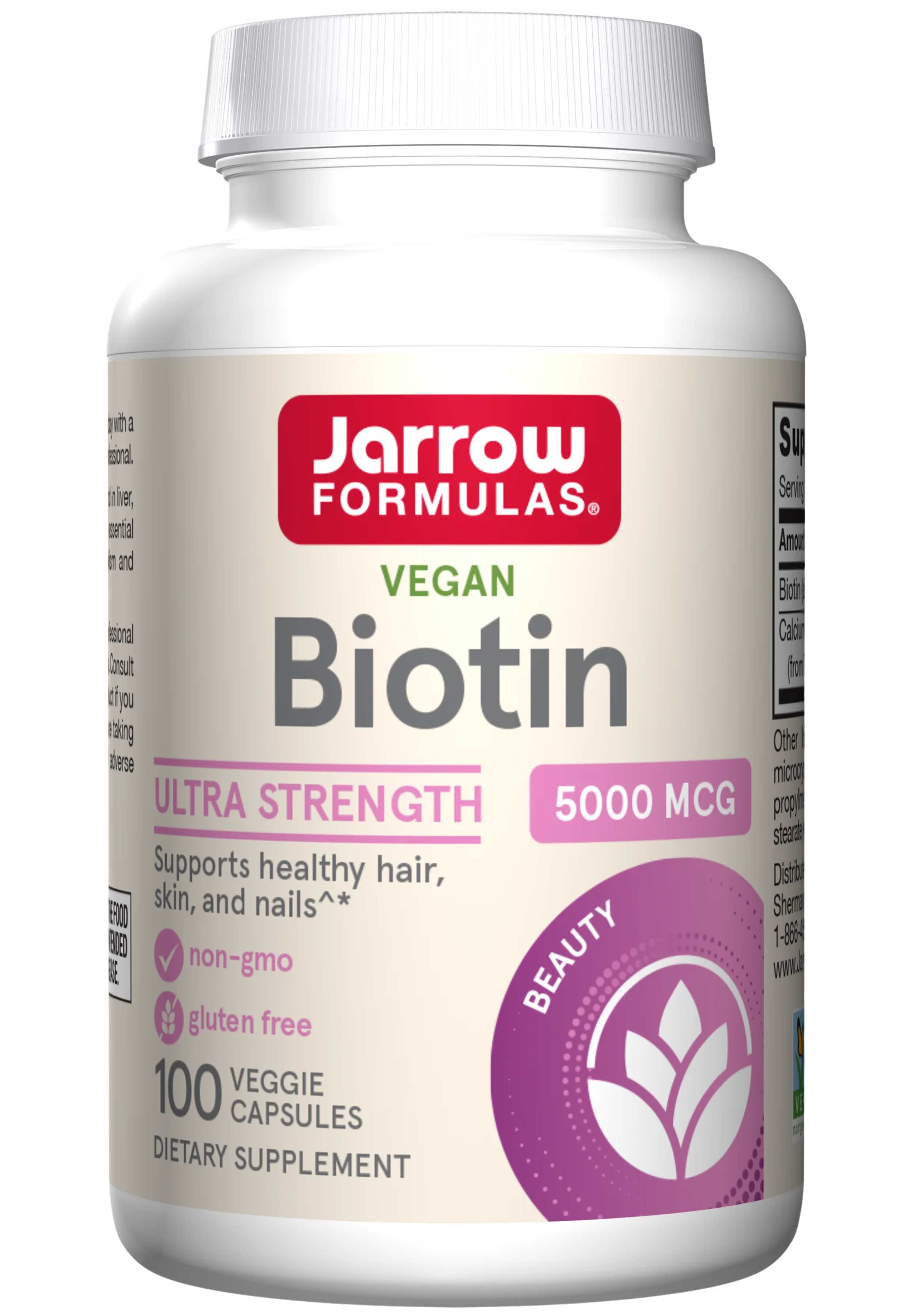 Jarrow Formulas Biotin 5000 mcg