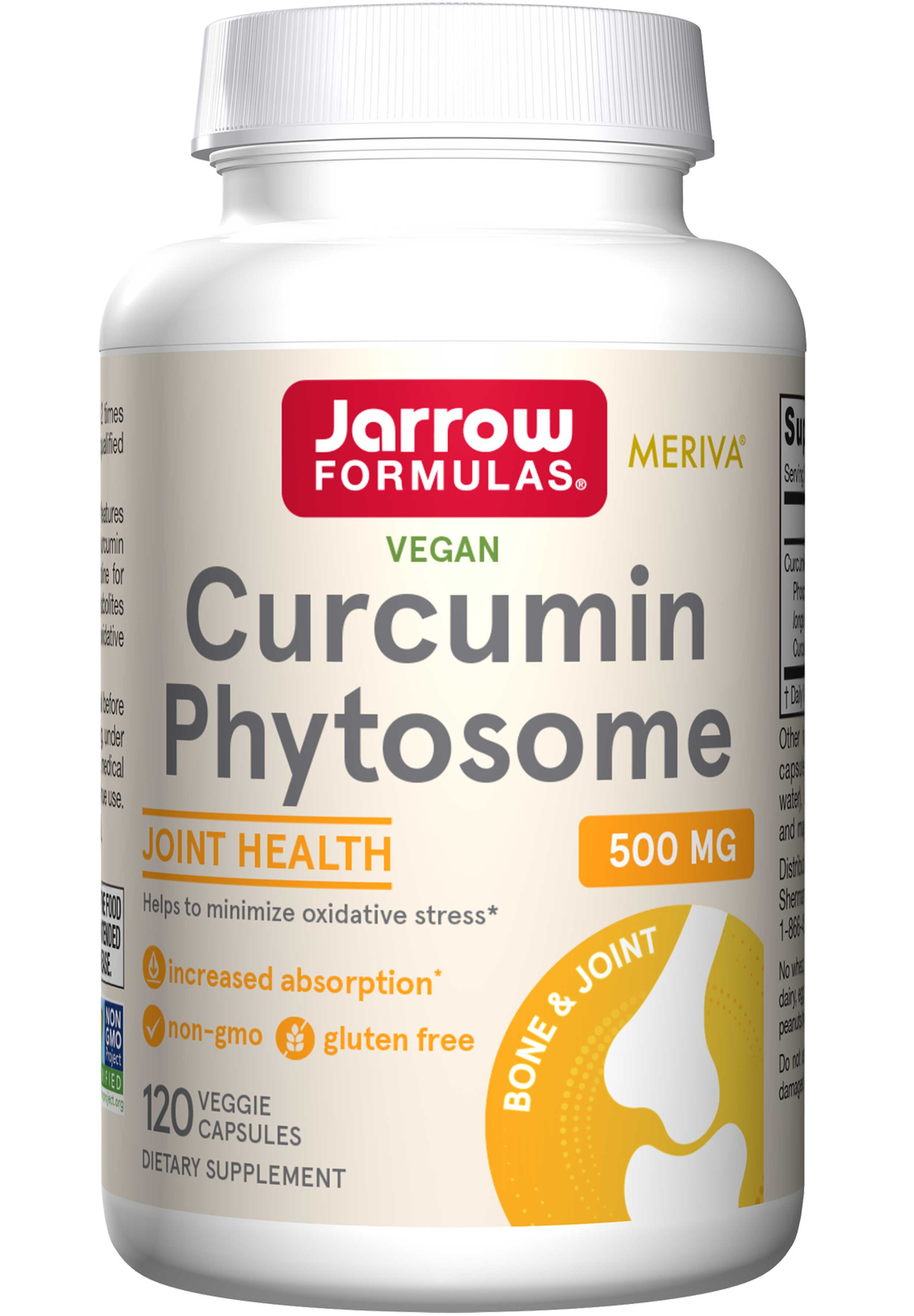 Jarrow Formulas Curcumin Phytosome Meriva 500 mg