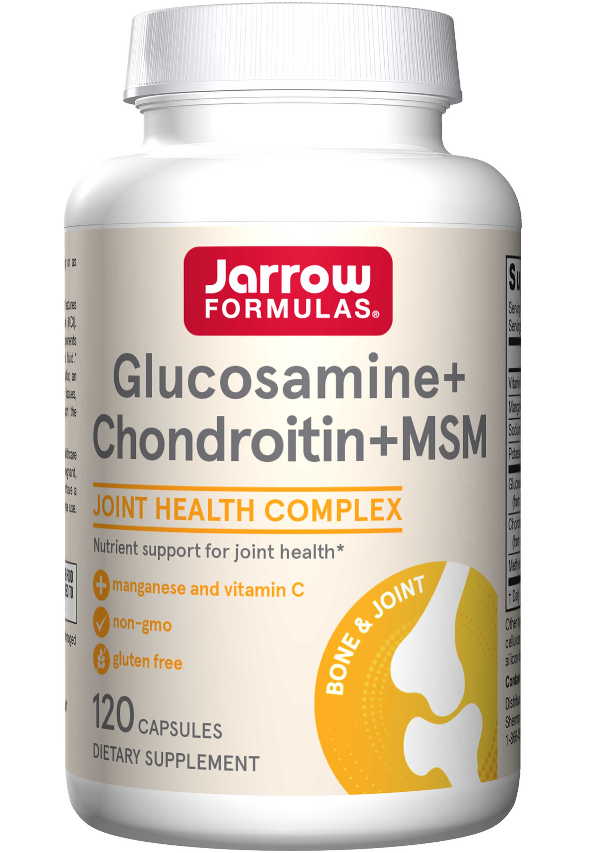 Jarrow Formulas Glucosamine + Chondroitin + MSM