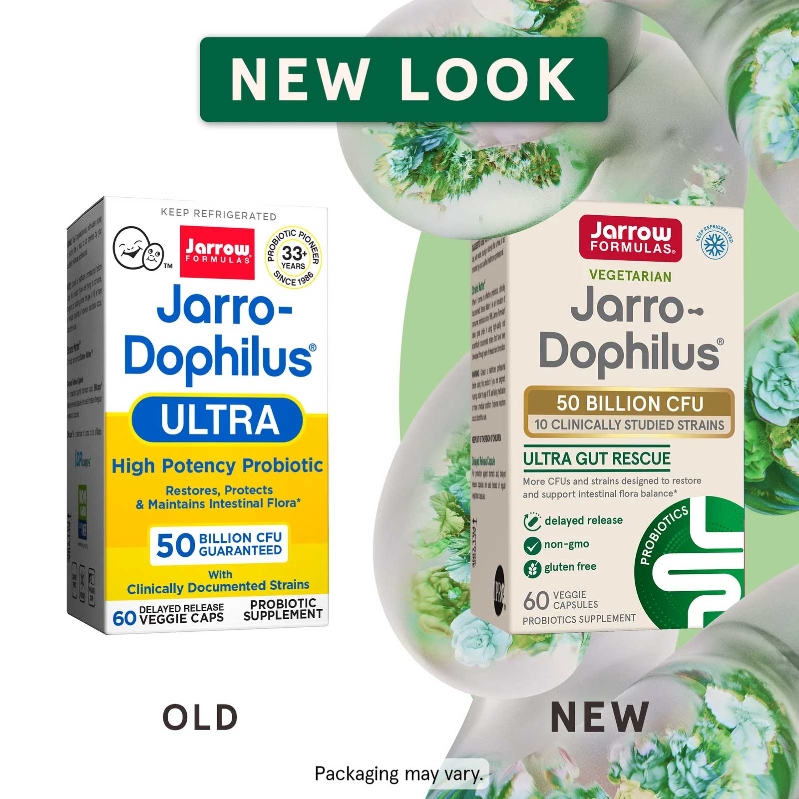 Jarrow Formulas Jarro-Dophilus Ultra Gut Rescue (Formerly Ultra) New Look