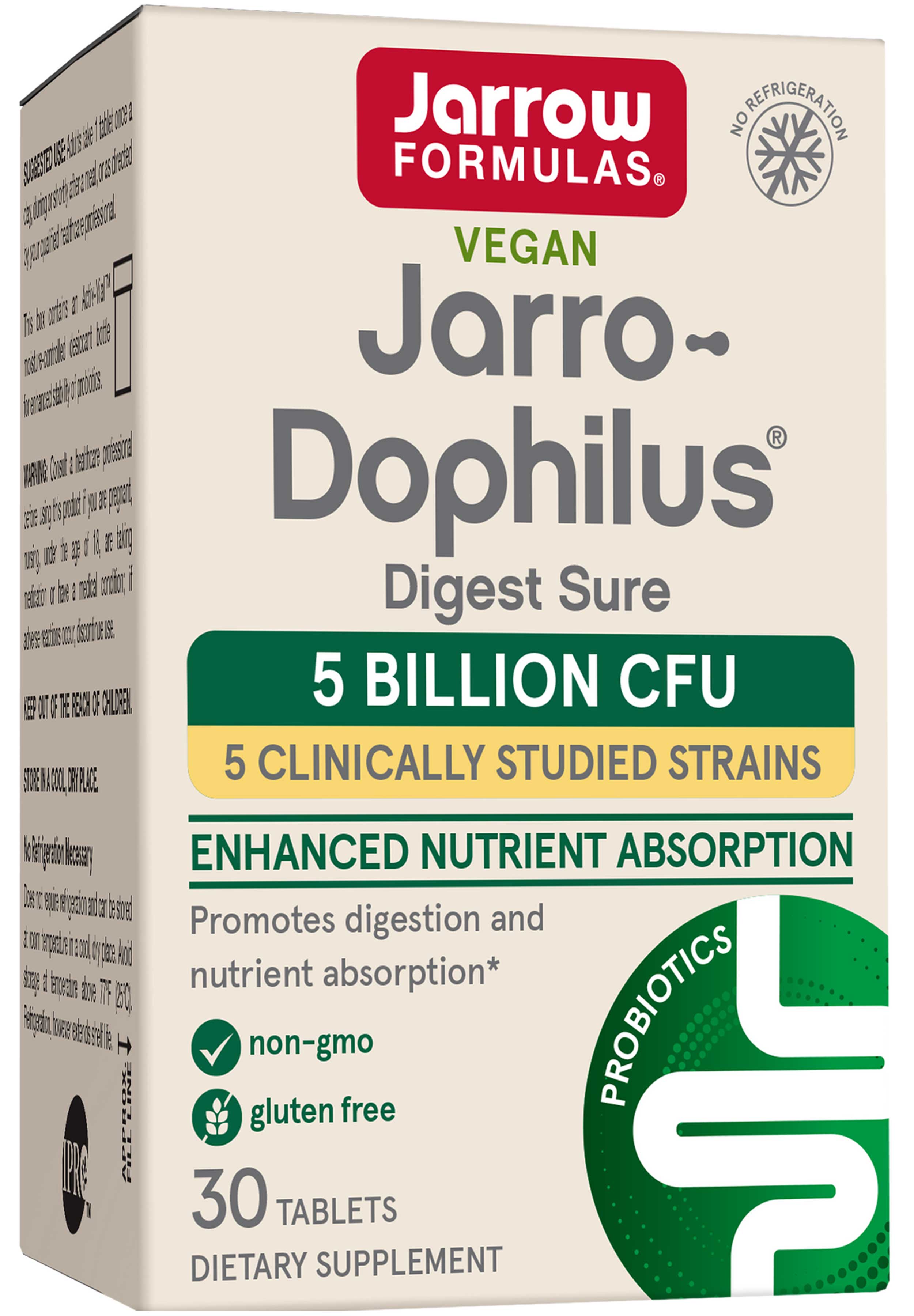 Jarrow Formulas Jarro-Dophilus Digest Sure 5 Billion