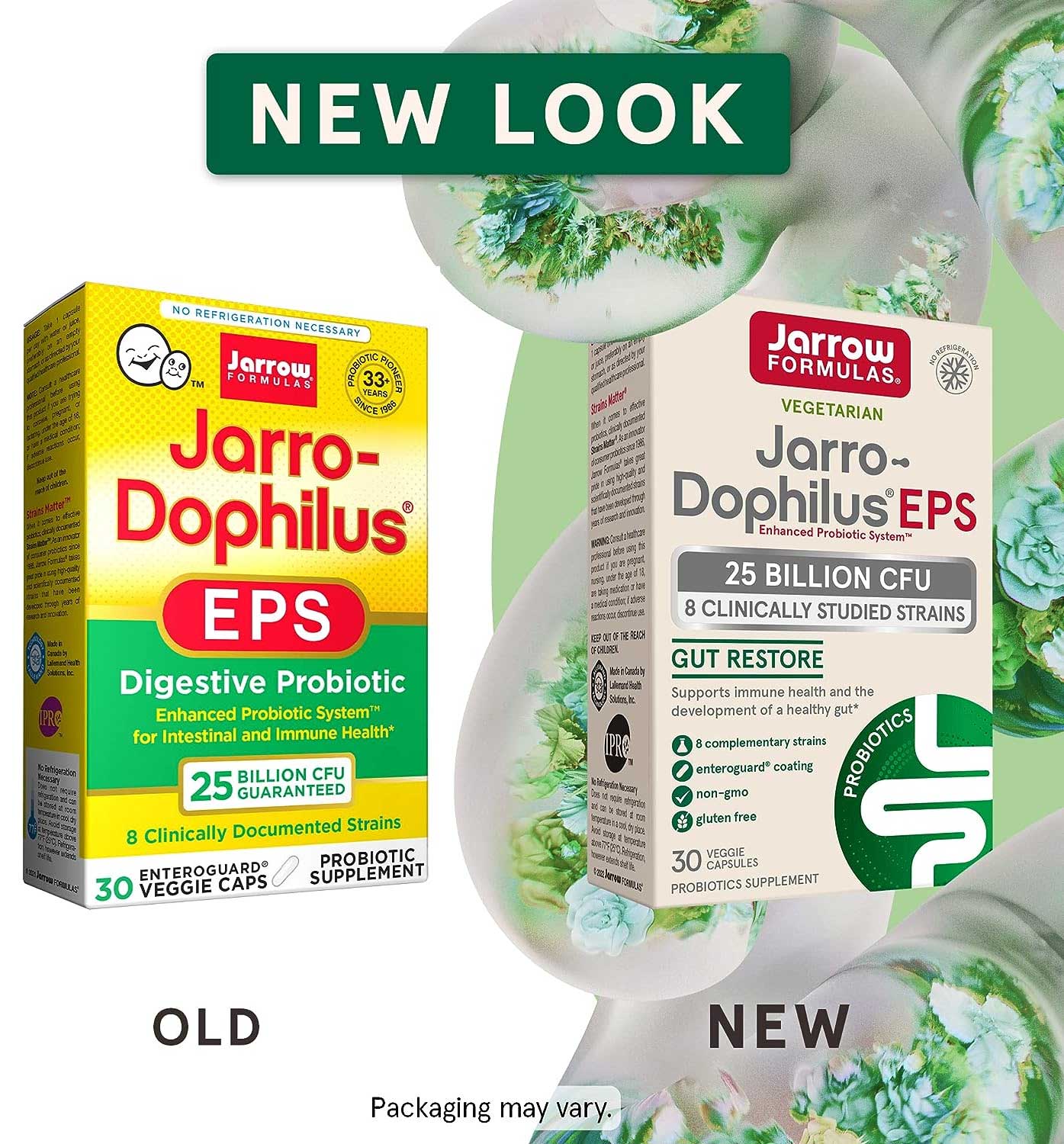 Jarrow Formulas Jarro-Dophilus EPS 25 Billion CFU New Look