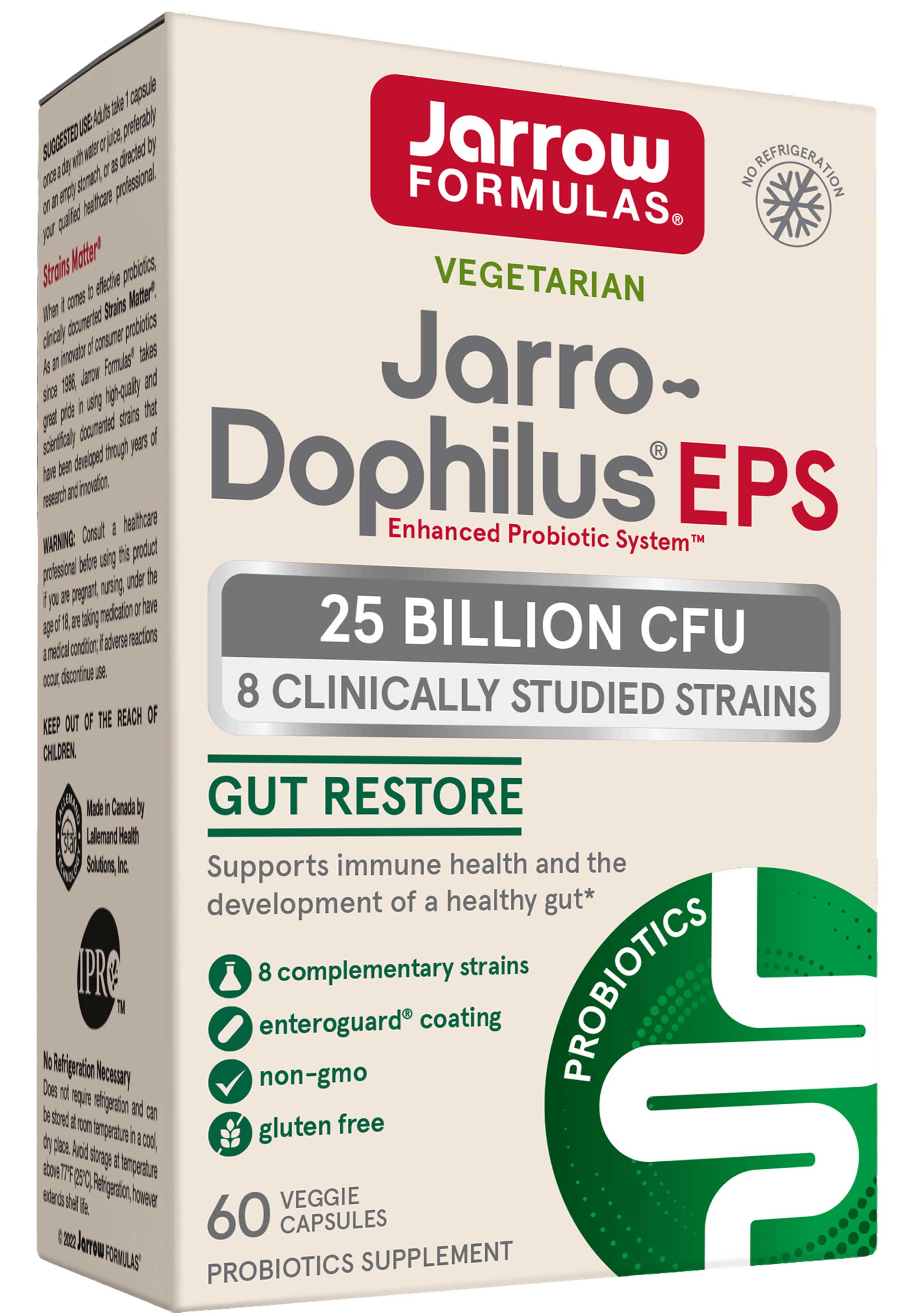 Jarrow Formulas Jarro-Dophilus EPS (High Potency 25B)