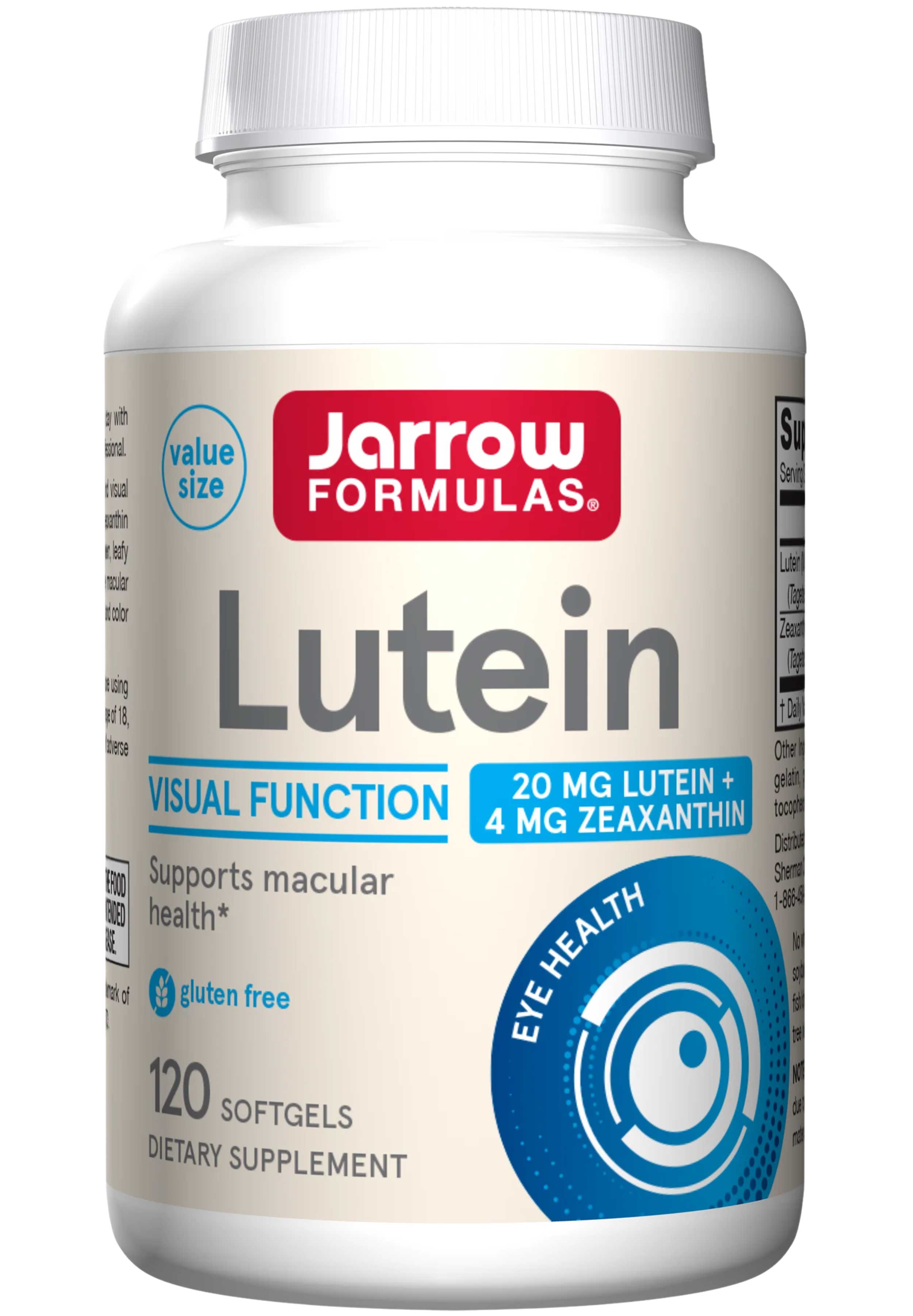Jarrow Formulas Lutein 20 mg