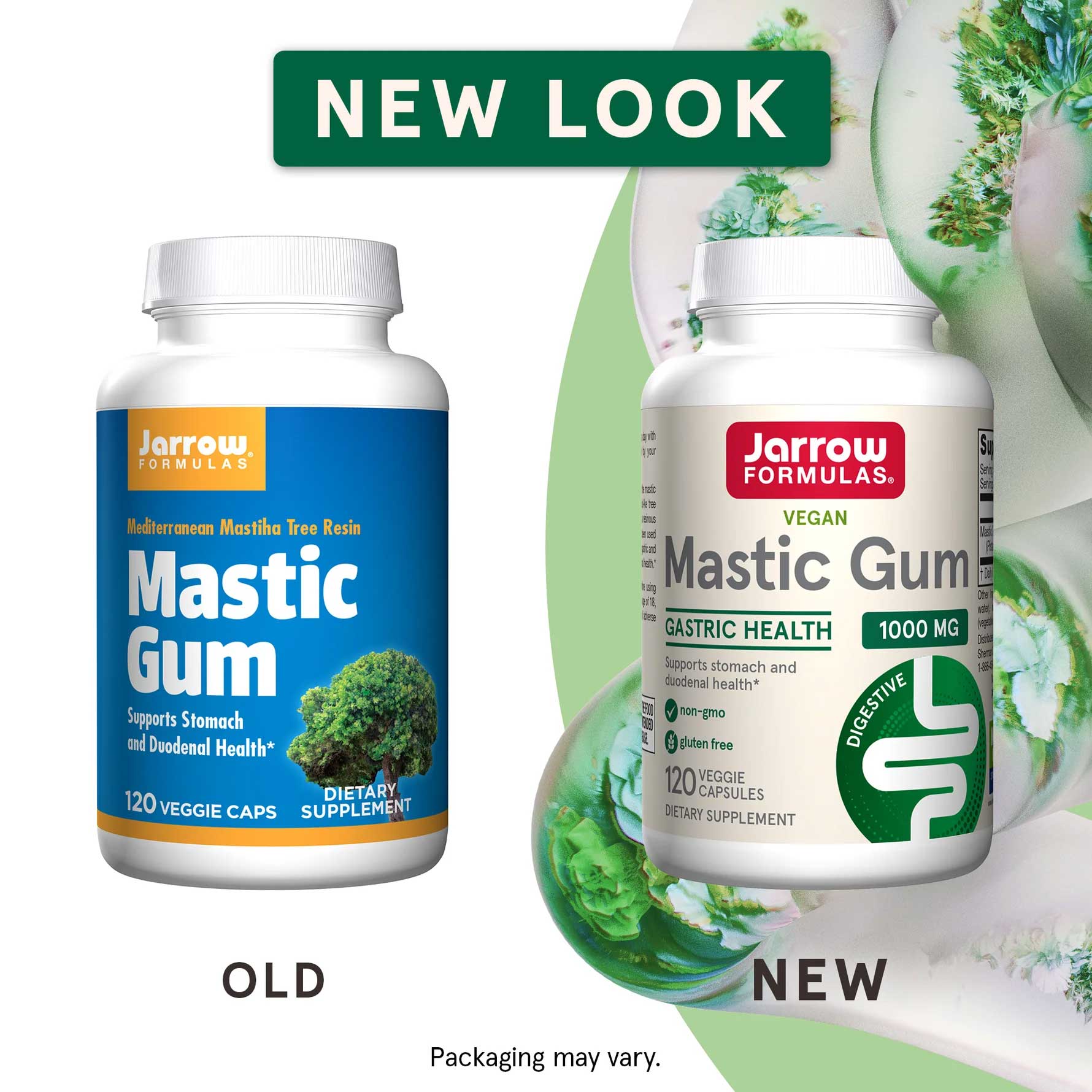 Jarrow Formulas Mastic Gum 1,000 mg New Look