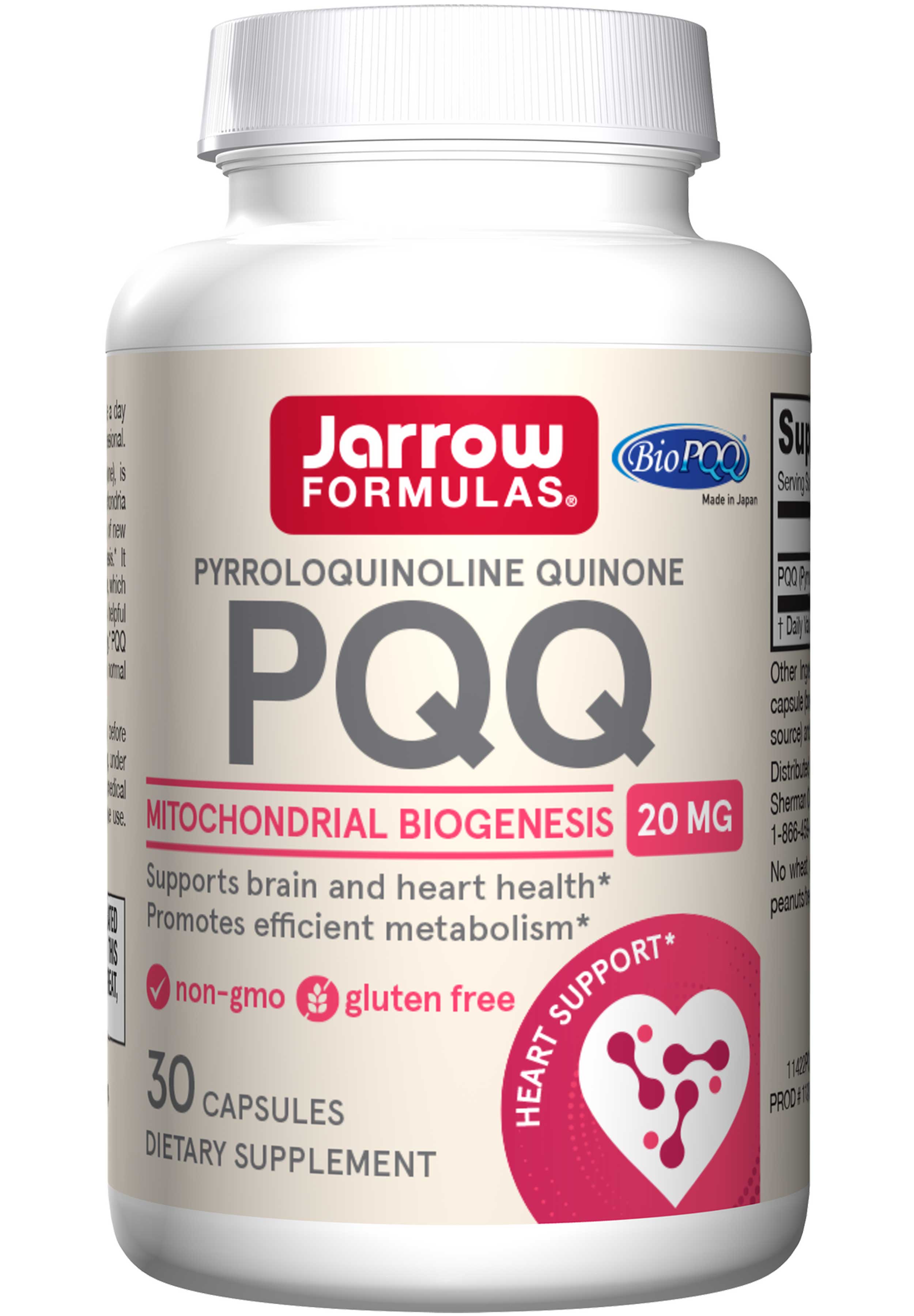 Jarrow Formulas PQQ 20 mg