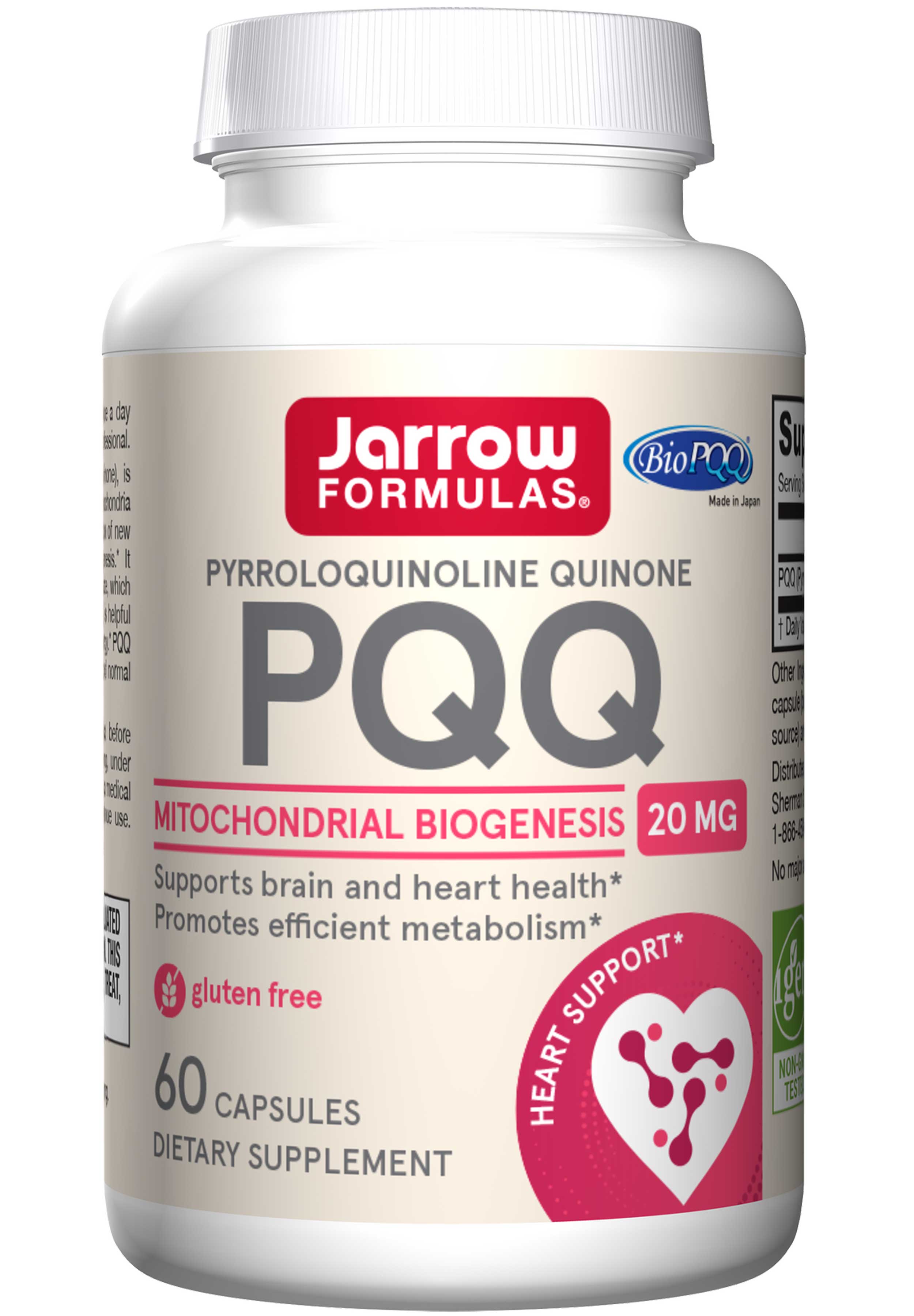 Jarrow Formulas PQQ 20 mg