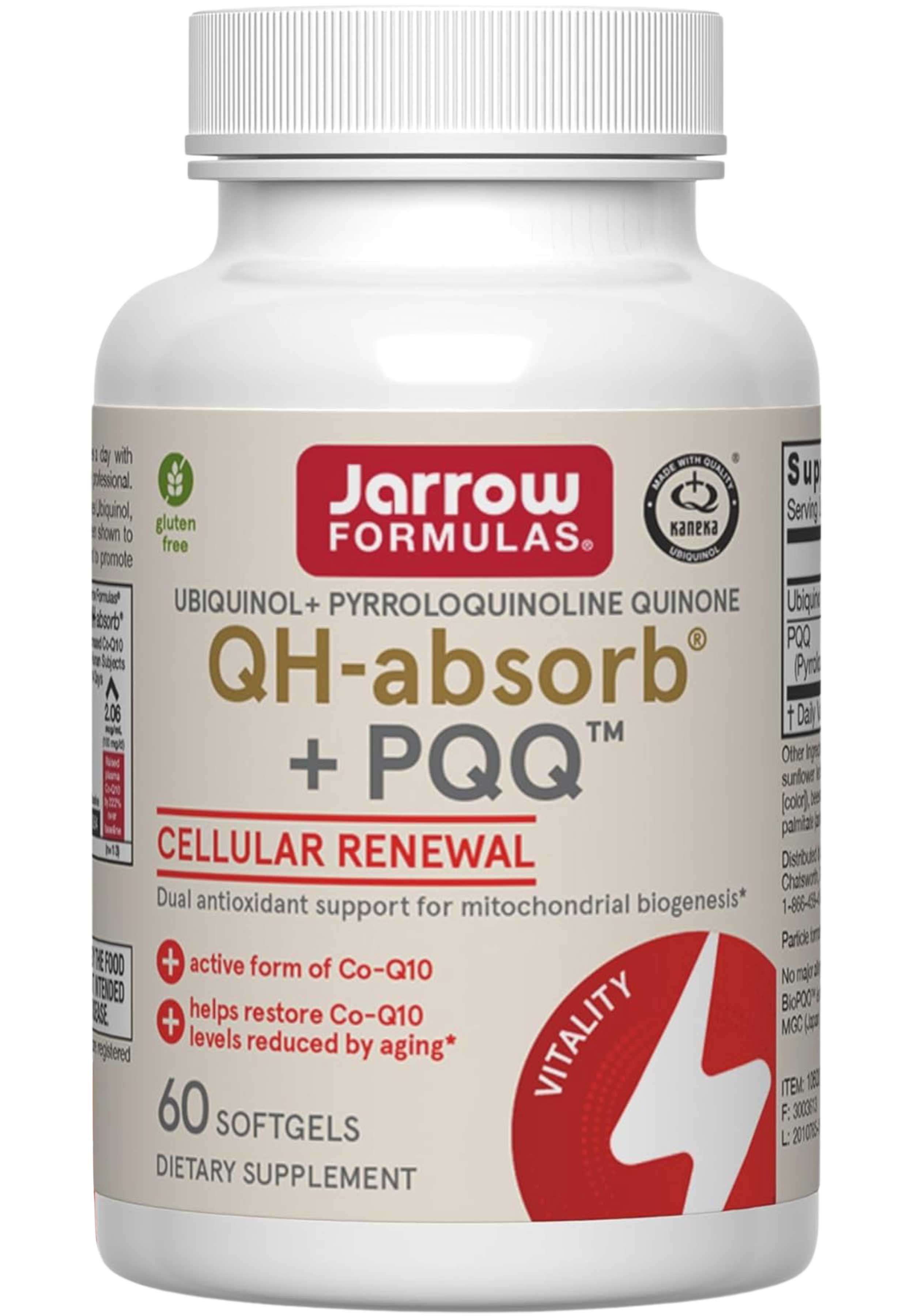 Jarrow Formulas QH-absorb + PQQ