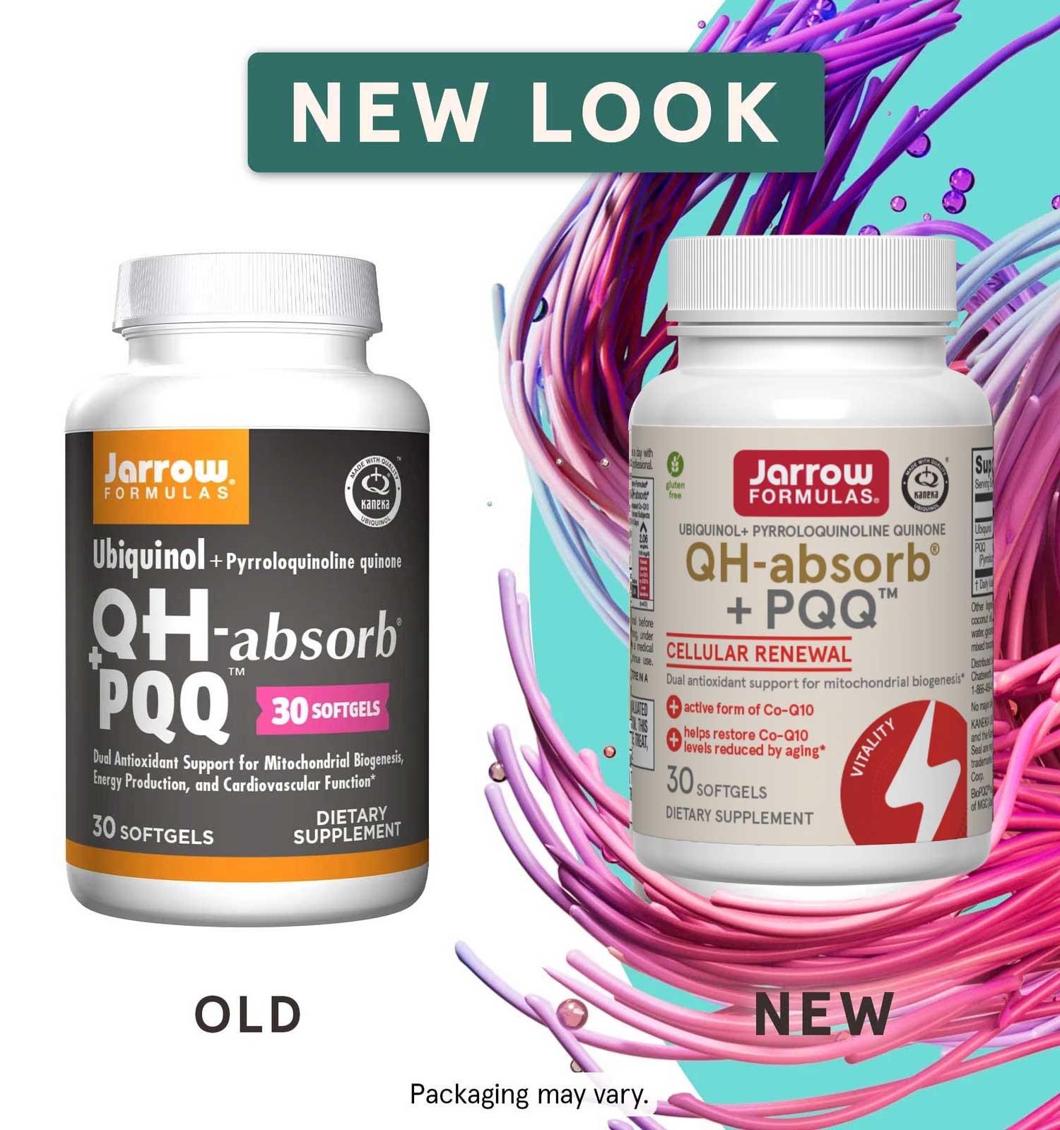 Jarrow Formulas QH-absorb + PQQ New Look