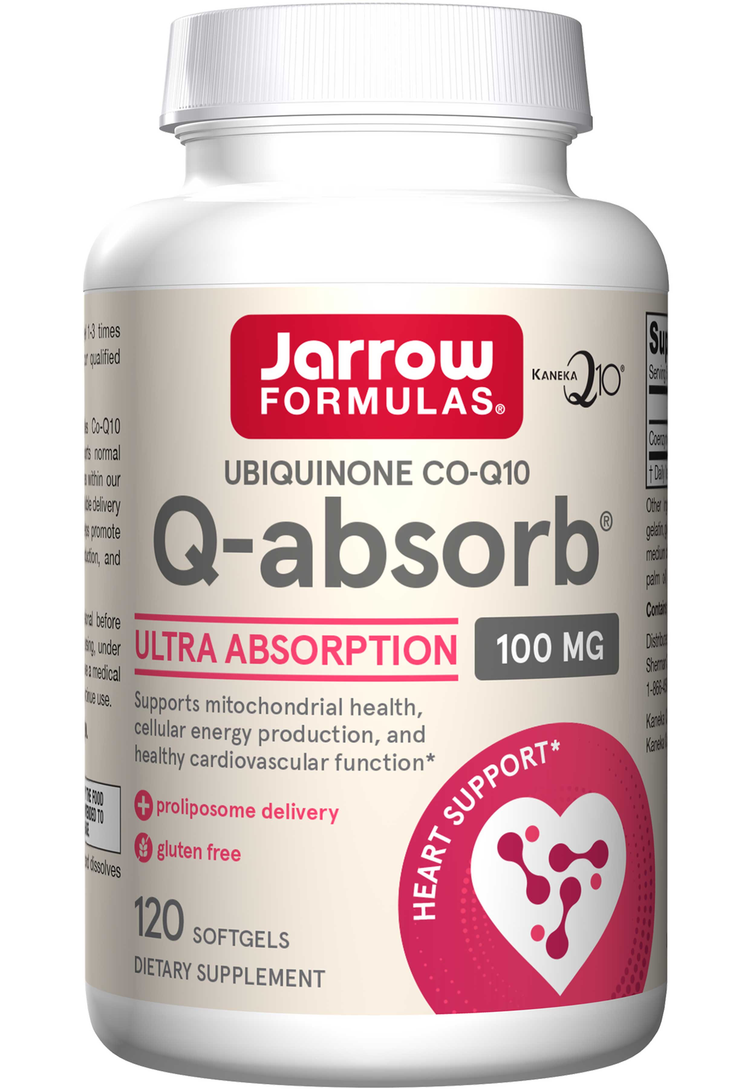 Jarrow Formulas Q-absorb Co-Q10 100 mg