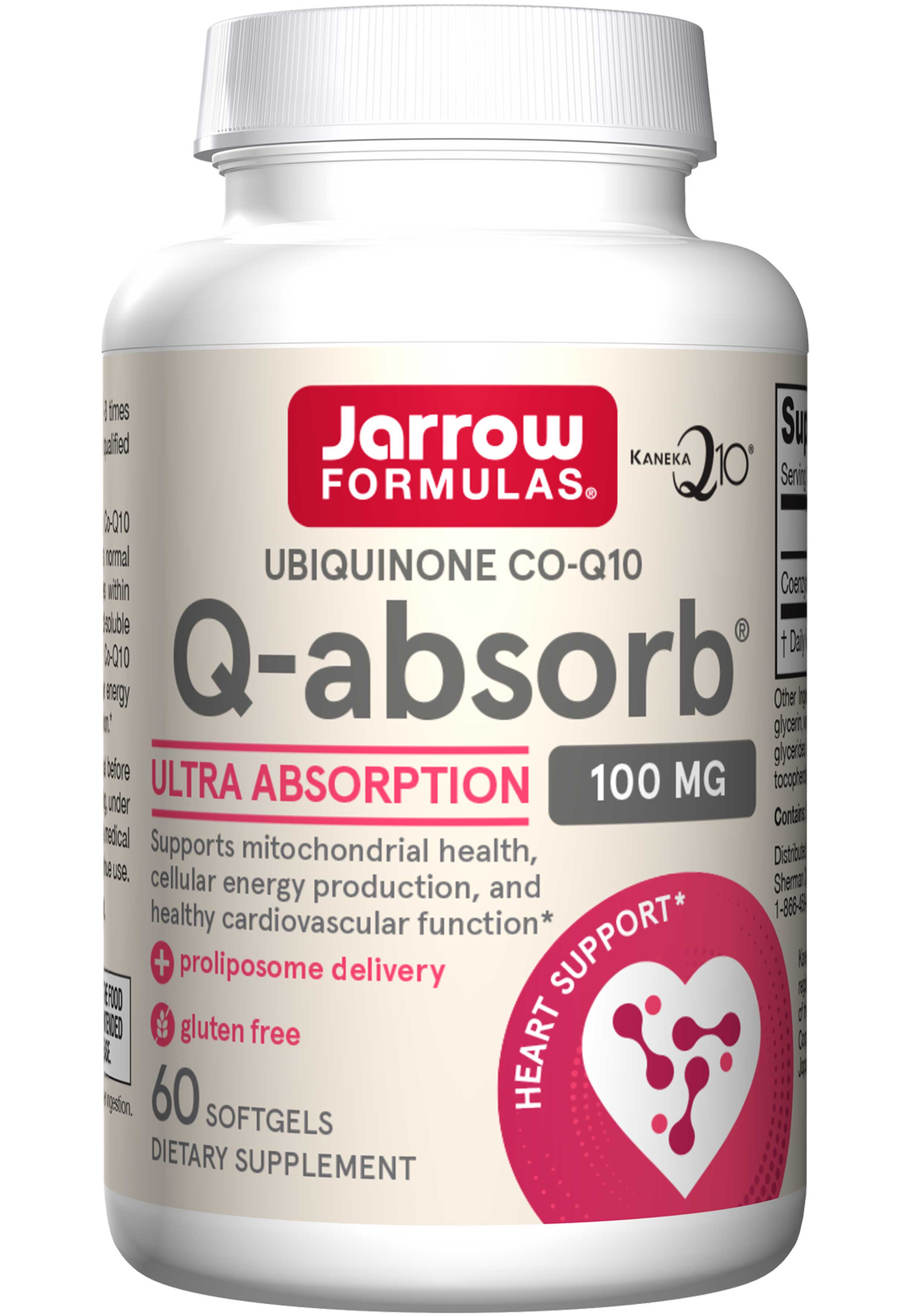 Jarrow Formulas Q-absorb Co-Q10 100 mg
