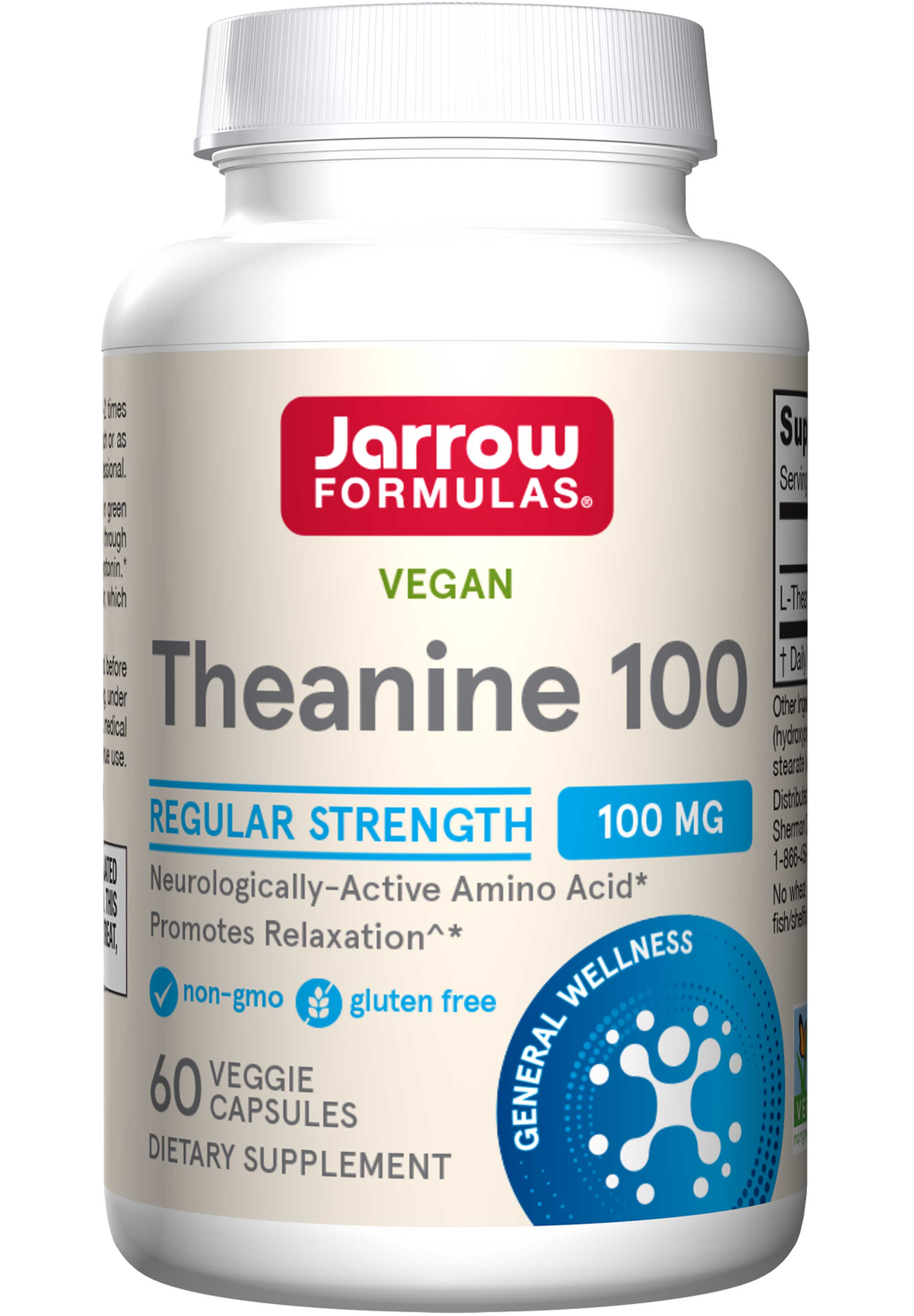 Jarrow Formulas Theanine 100 mg