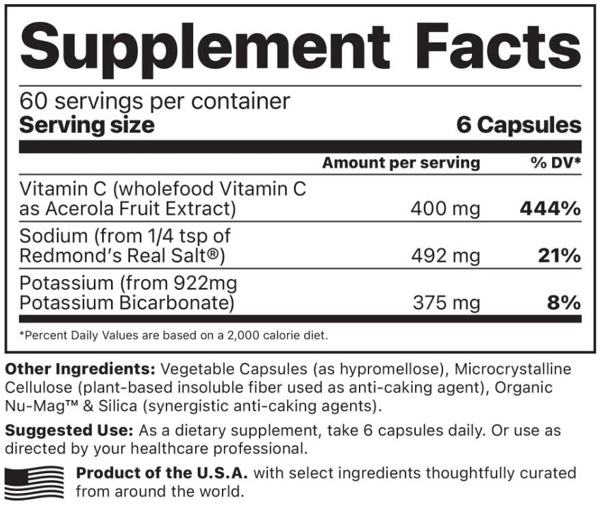 Jigsaw Health Adrenal Cocktail Ingredients