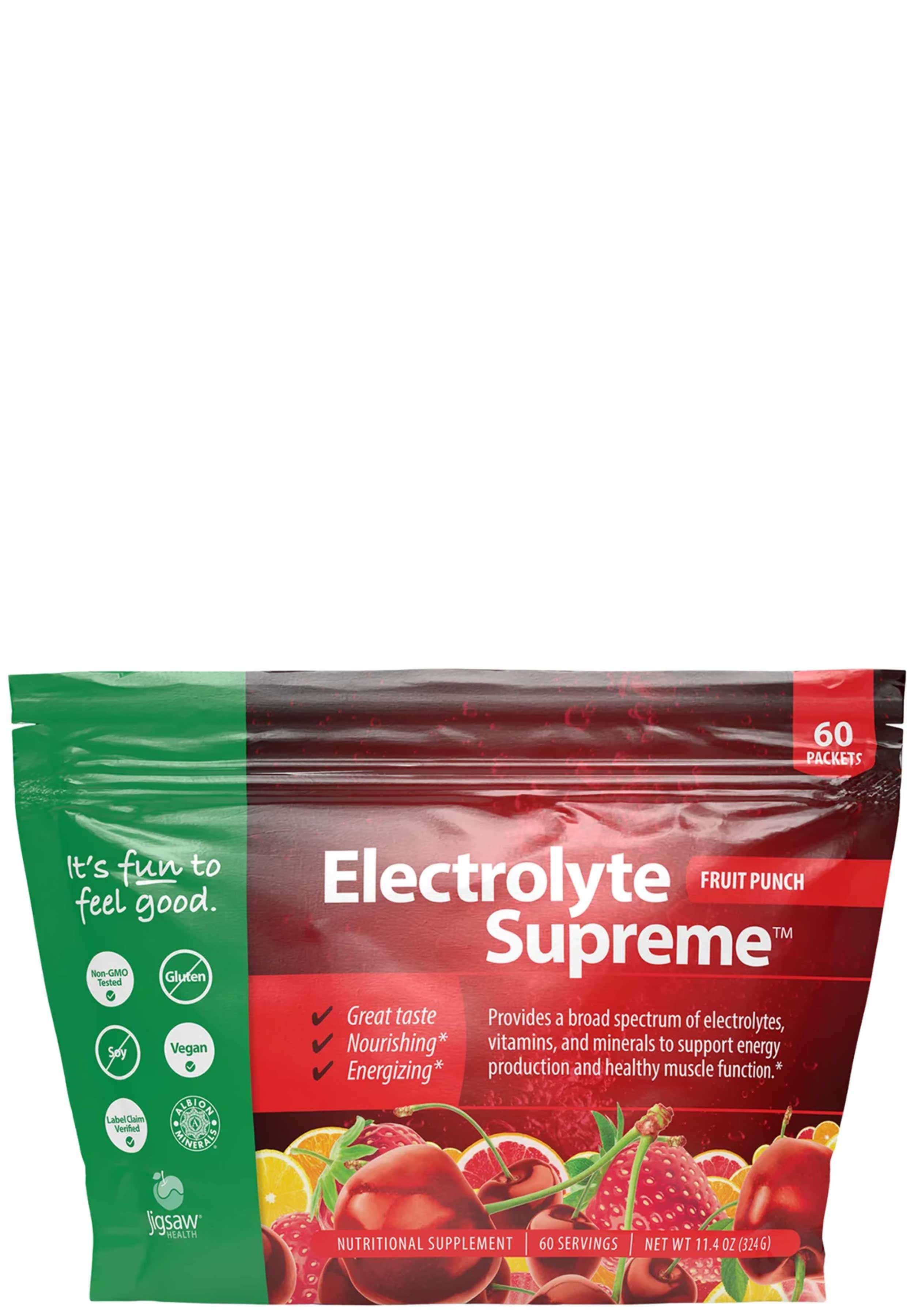 Jigsaw Health Electrolyte Supreme Fruit Punch