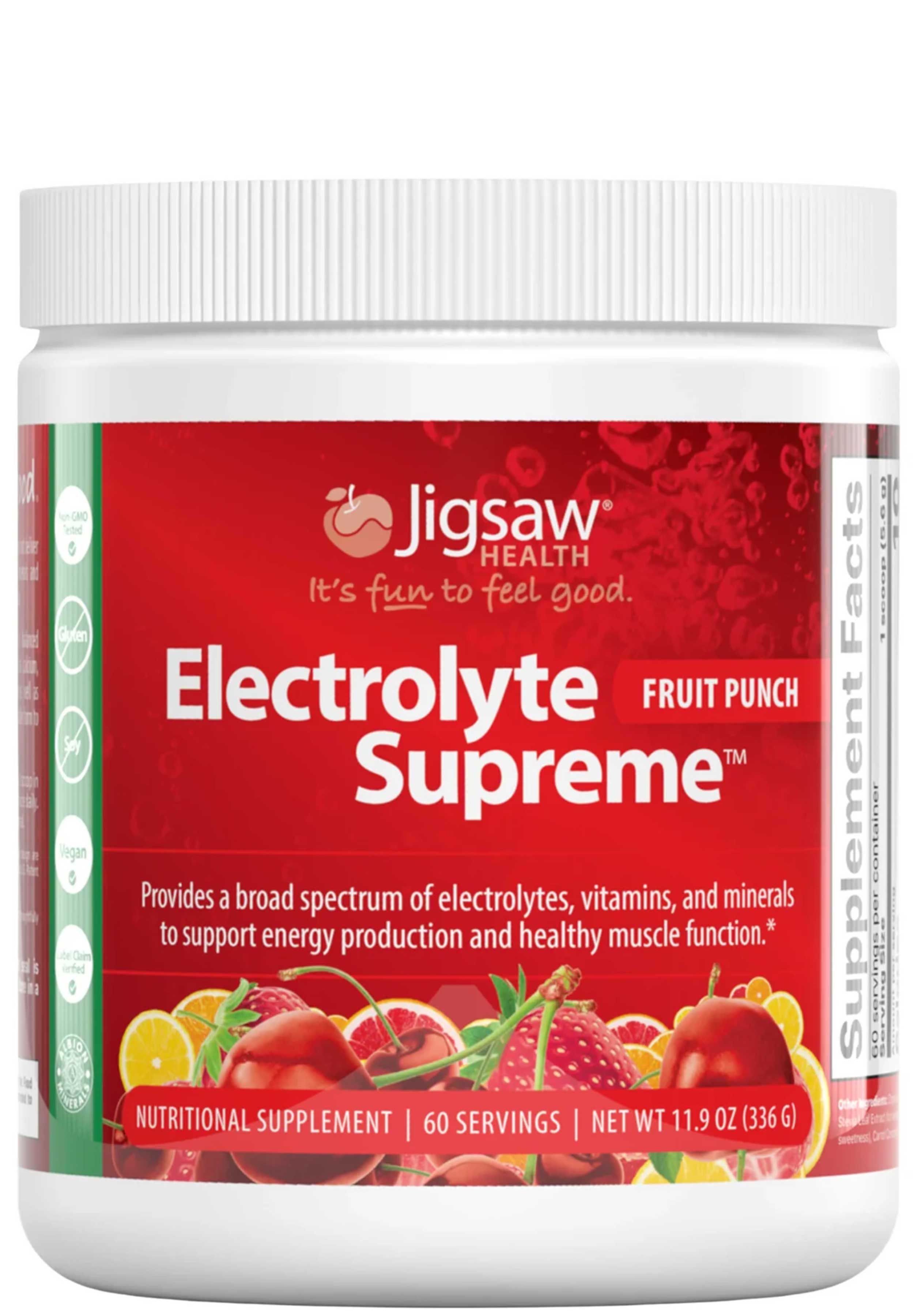 Jigsaw Health Electrolyte Supreme Fruit Punch