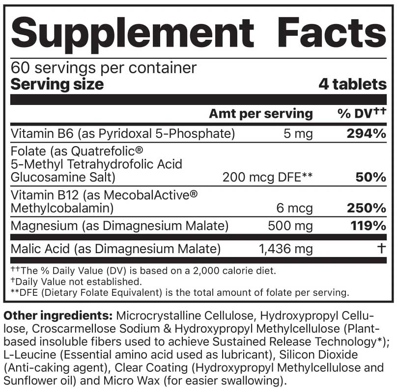 Jigsaw Health MagSRT Ingredients