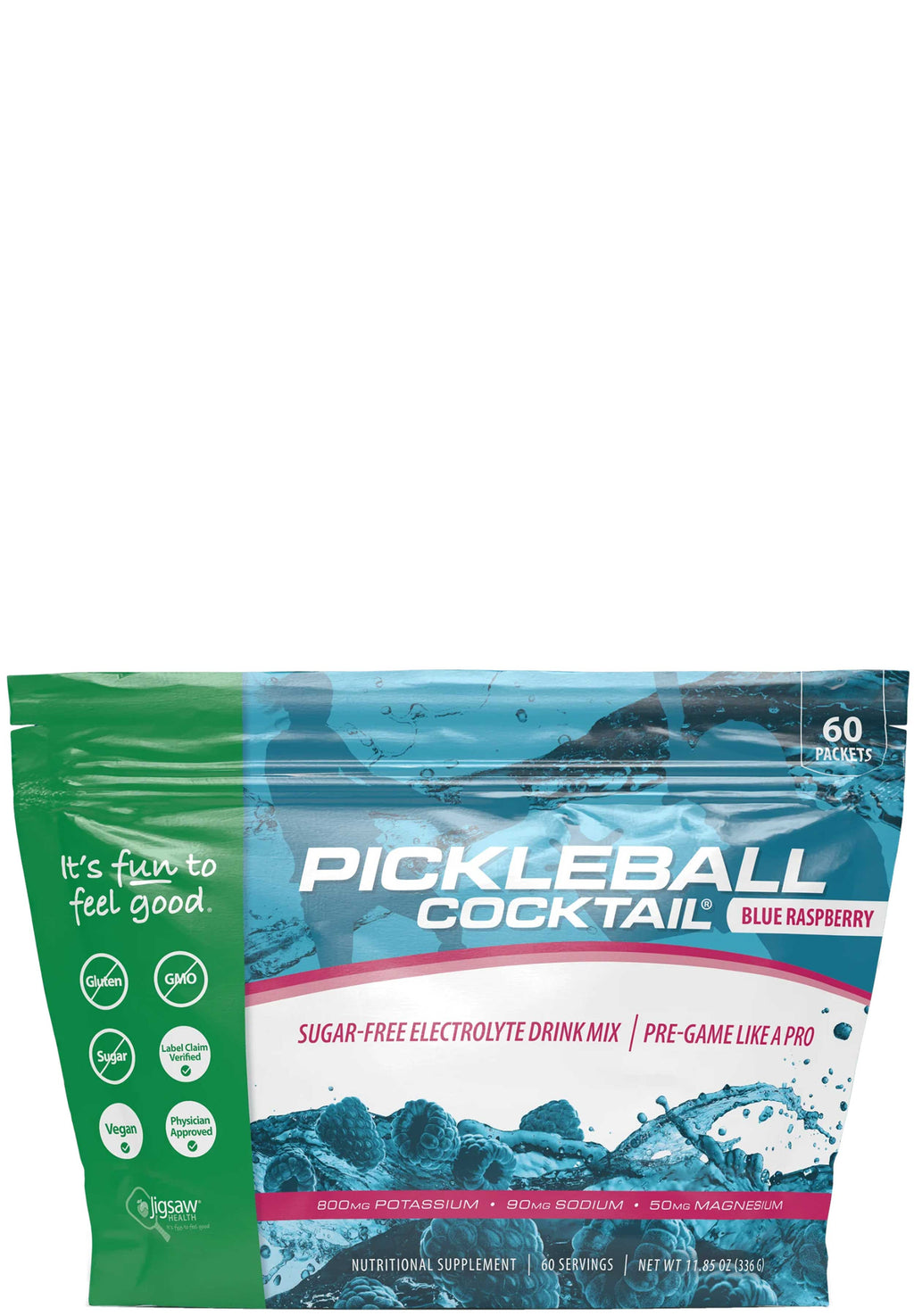 Pickleball Cocktail Blue Raspberry Jigsaw Health Pickleball Cocktail - Blue Raspberry