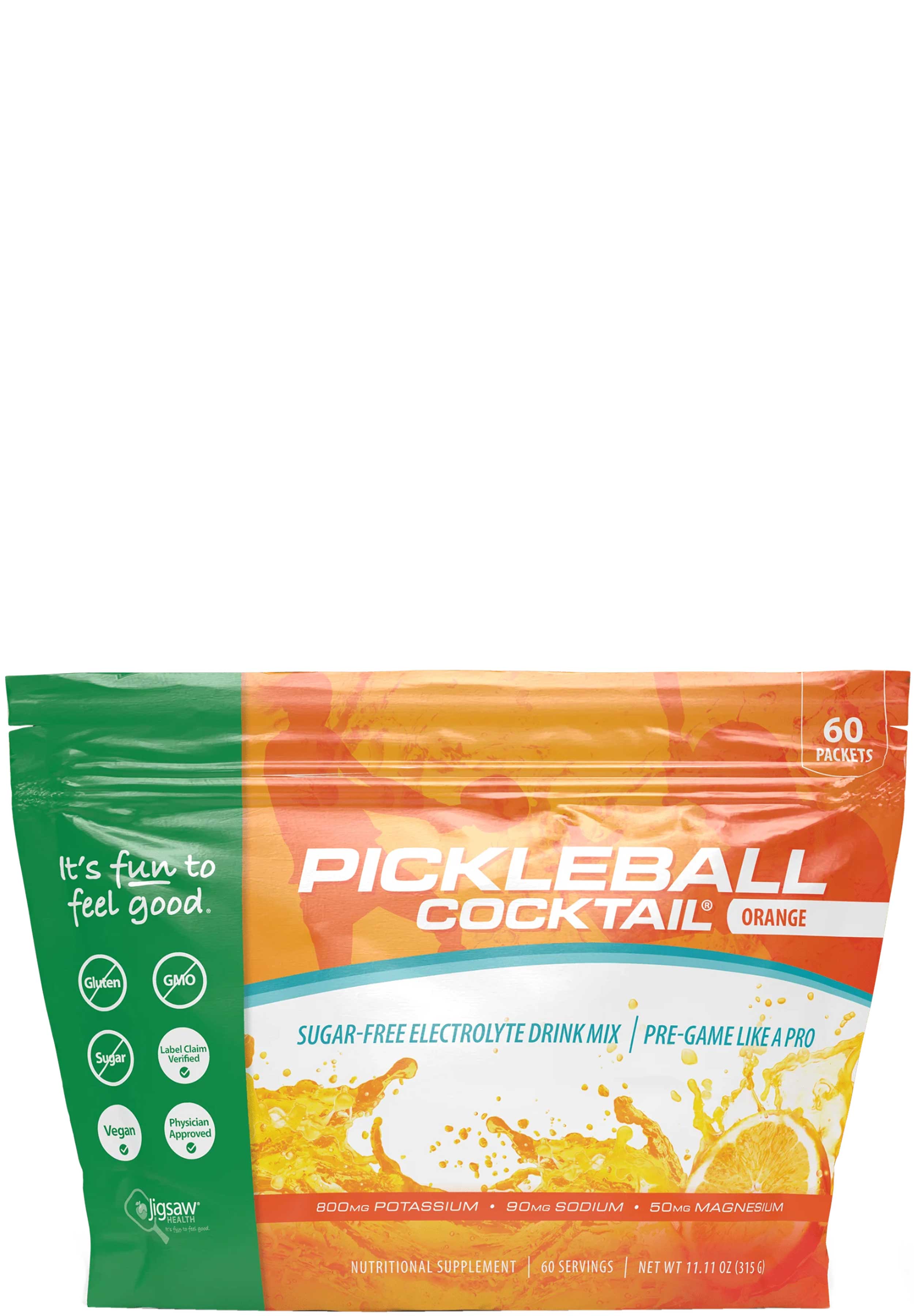 Jigsaw Health Pickleball Cocktail - Orange