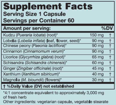 Karuna Health AllerEze Ingredients