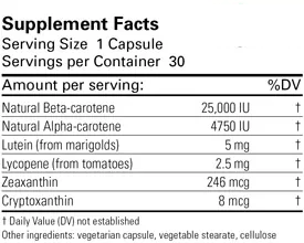Karuna Health Mixed Carotenoids Ingredients