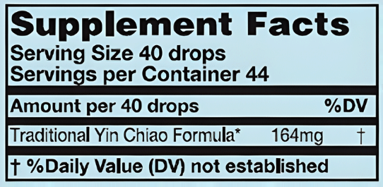 Karuna Health Yin Chiao Ingredients