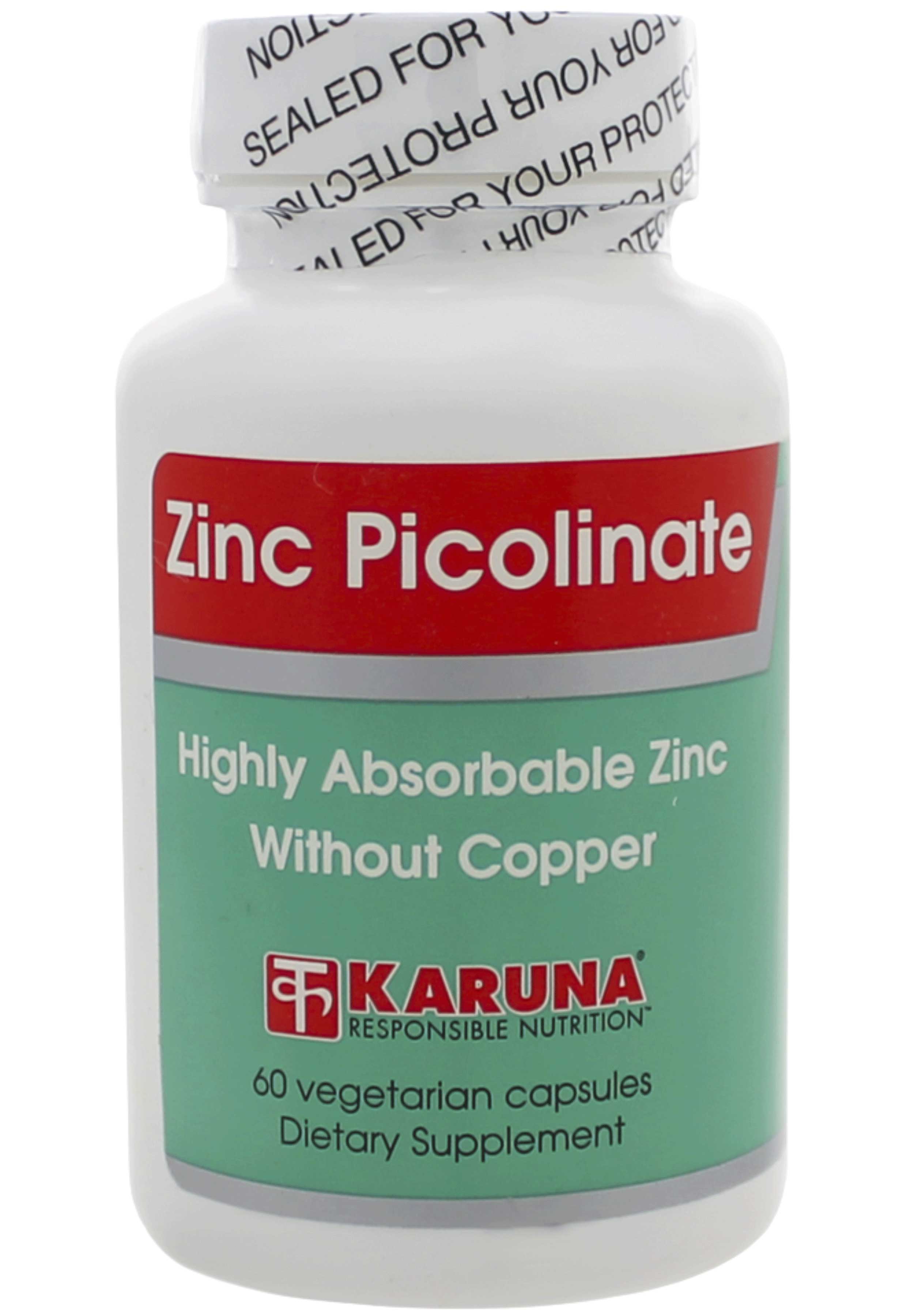 Karuna Health Zinc Picolinate 25 mg