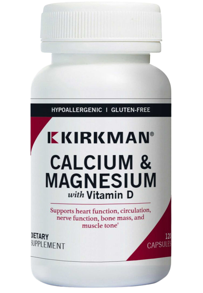Kirkman Calcium/Magnesium with Vitamin D Capsules