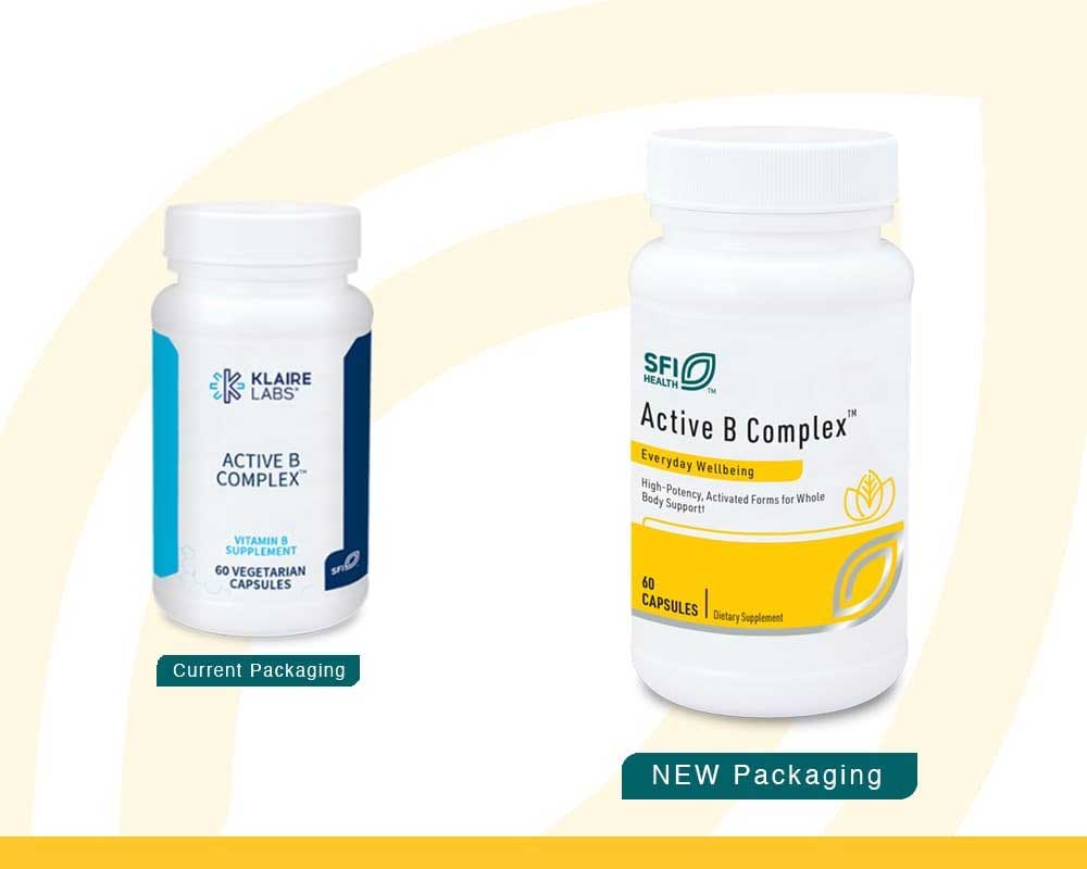 Klaire Labs Active B Complex New Look