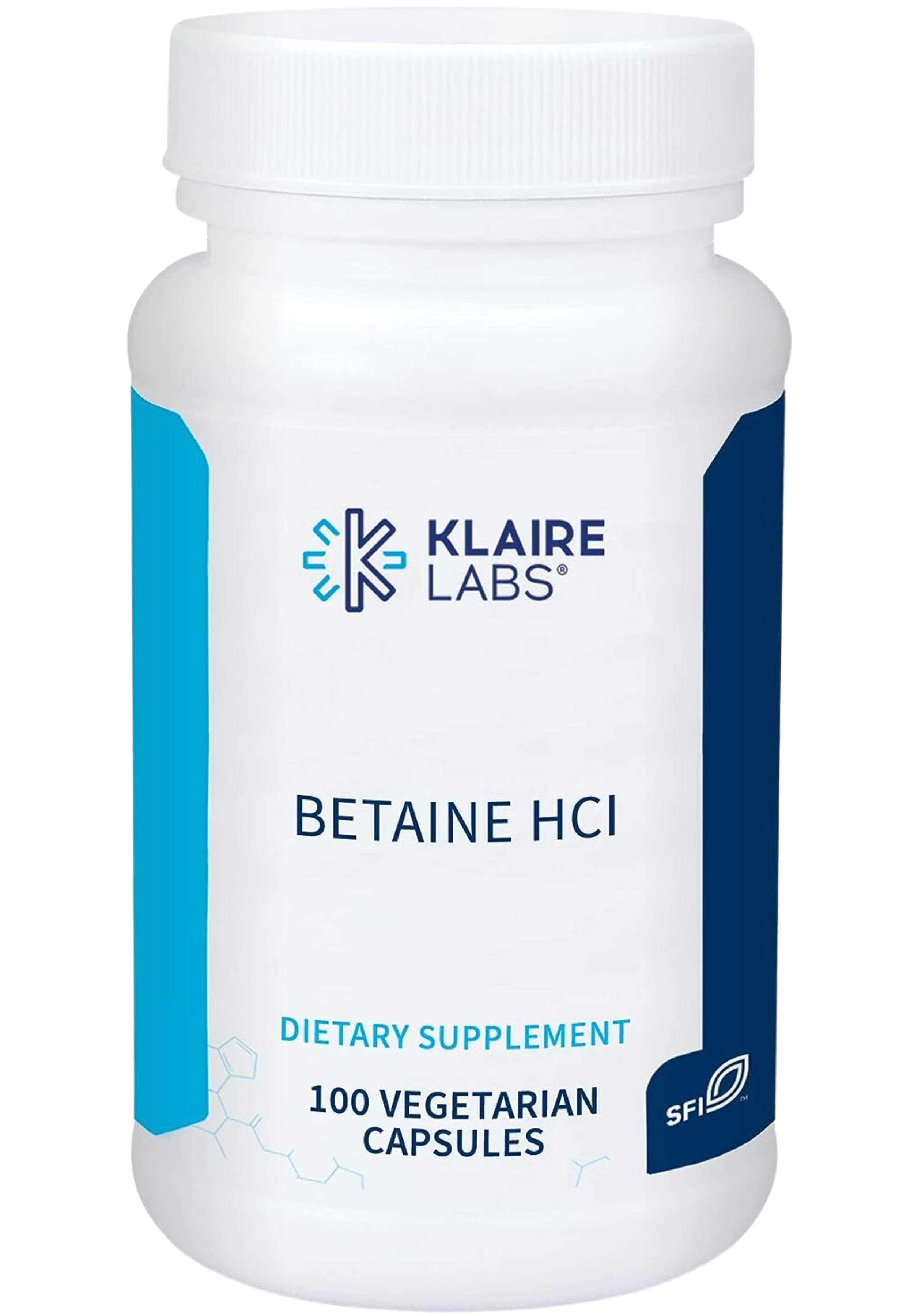 Klaire Labs Betaine HCl