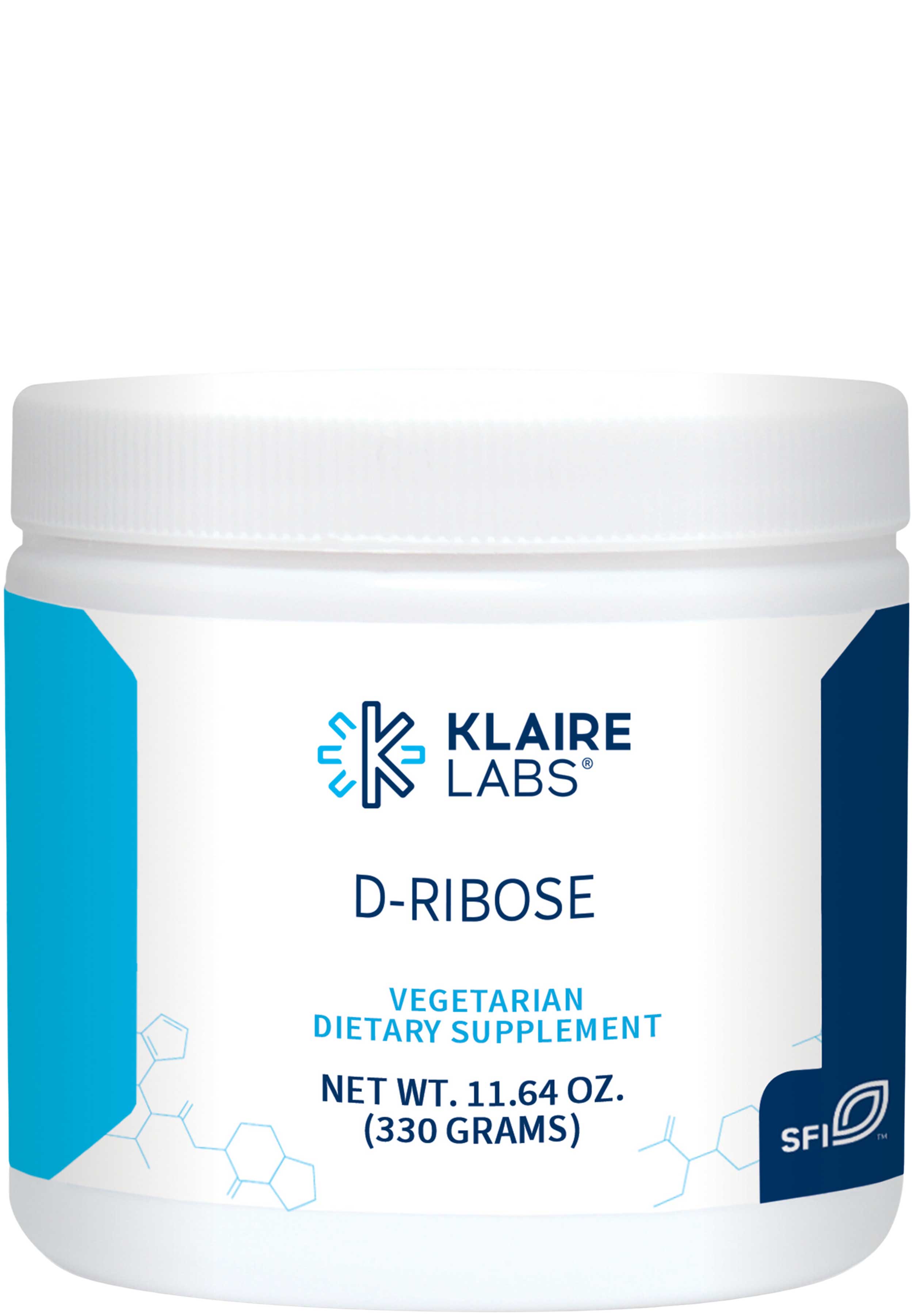 Klaire Labs D-Ribose Powder 