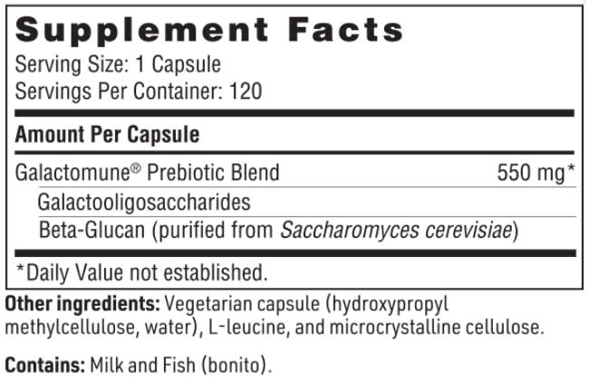 Klaire_Labs_Galactomune_SF Ingredients