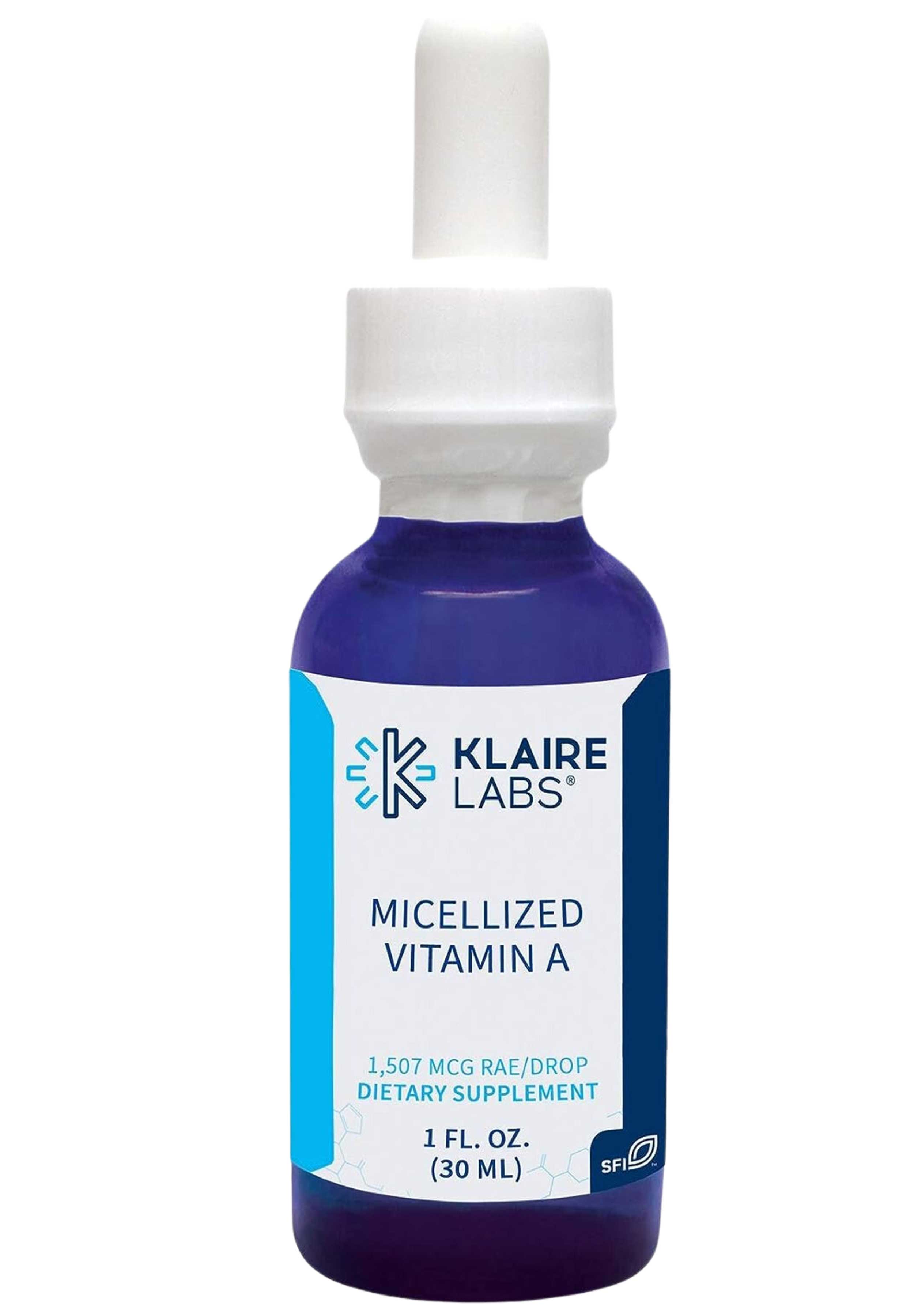 Klaire Labs Micellized Vitamin A Liquid