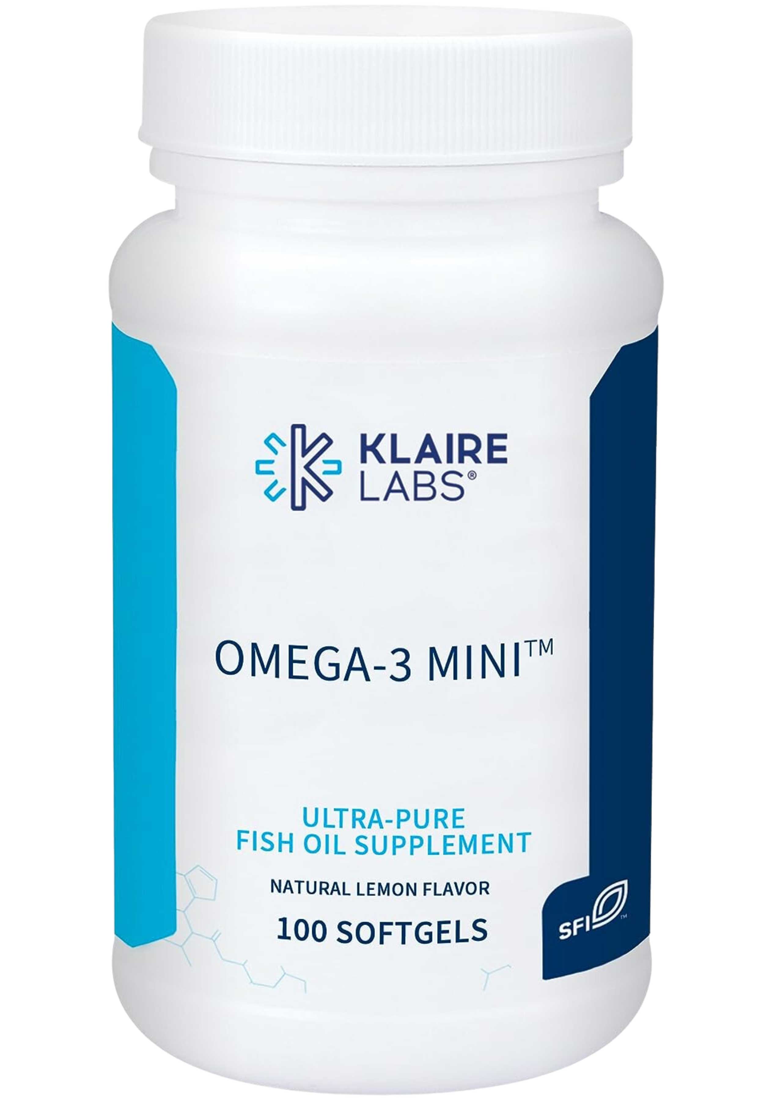 Klaire Labs Omega-3 Mini