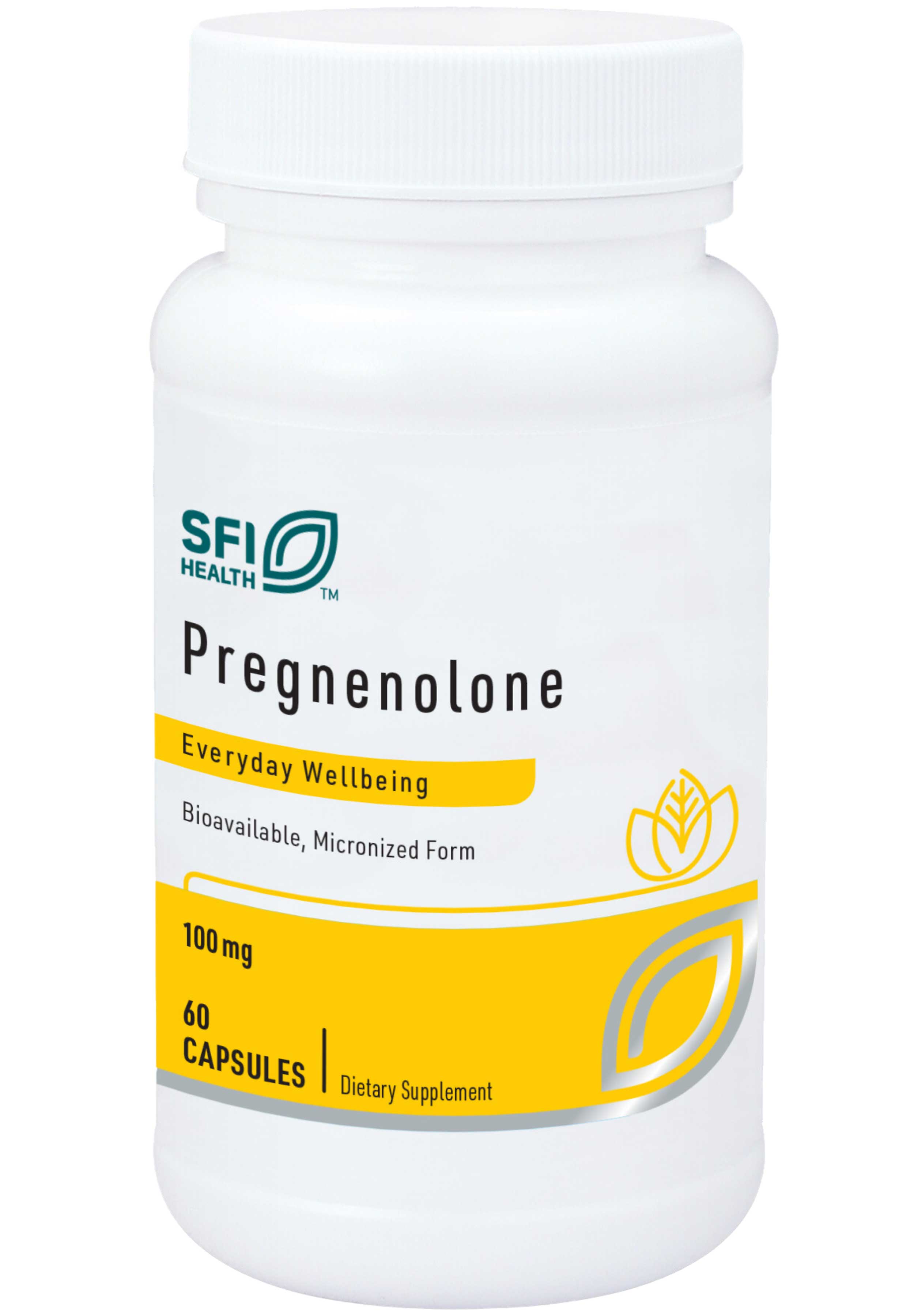 Klaire Labs Pregnenolone 100 mg