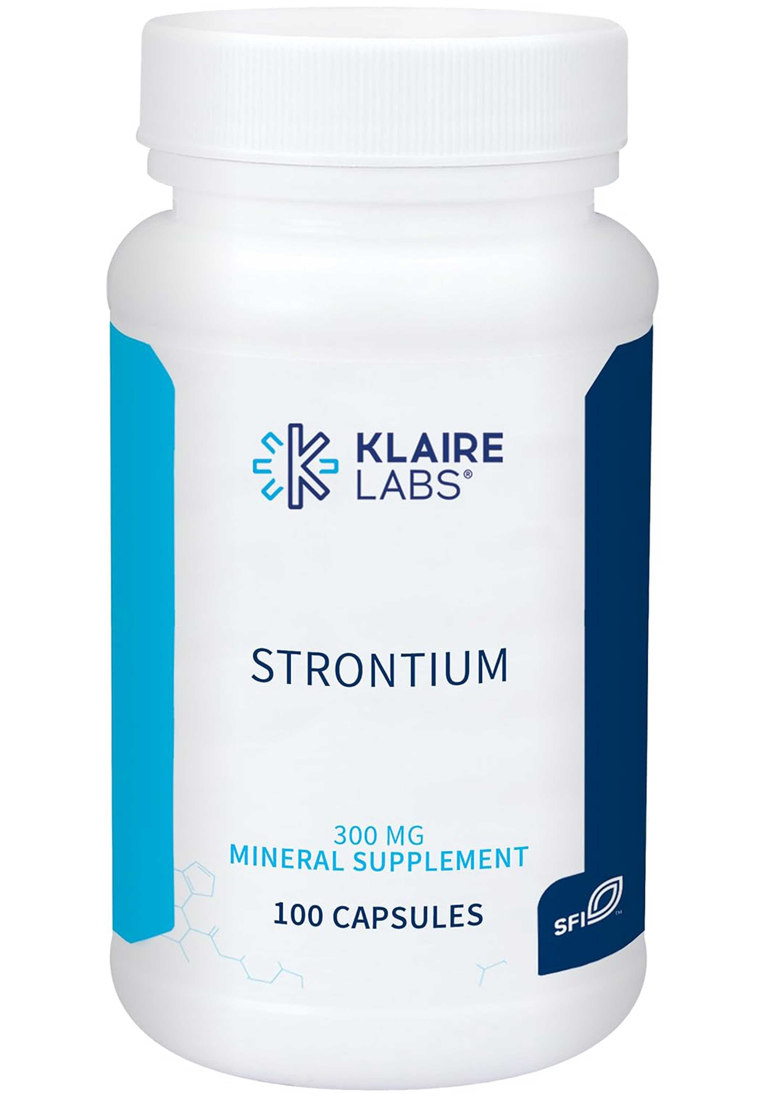 Klaire Labs Strontium 300 mg