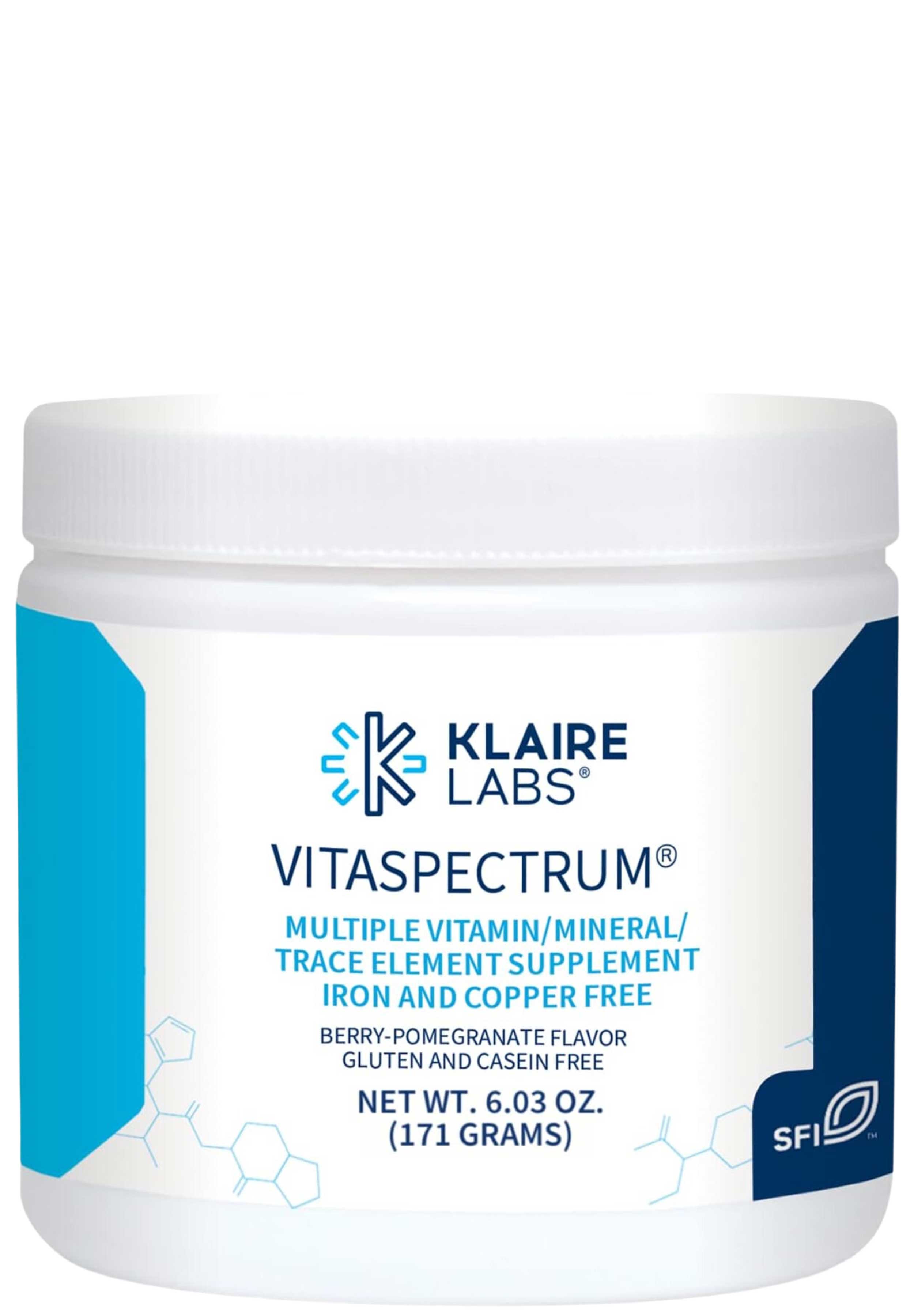 Klaire Labs Vitaspectrum® Powder Berry-Pomegranate