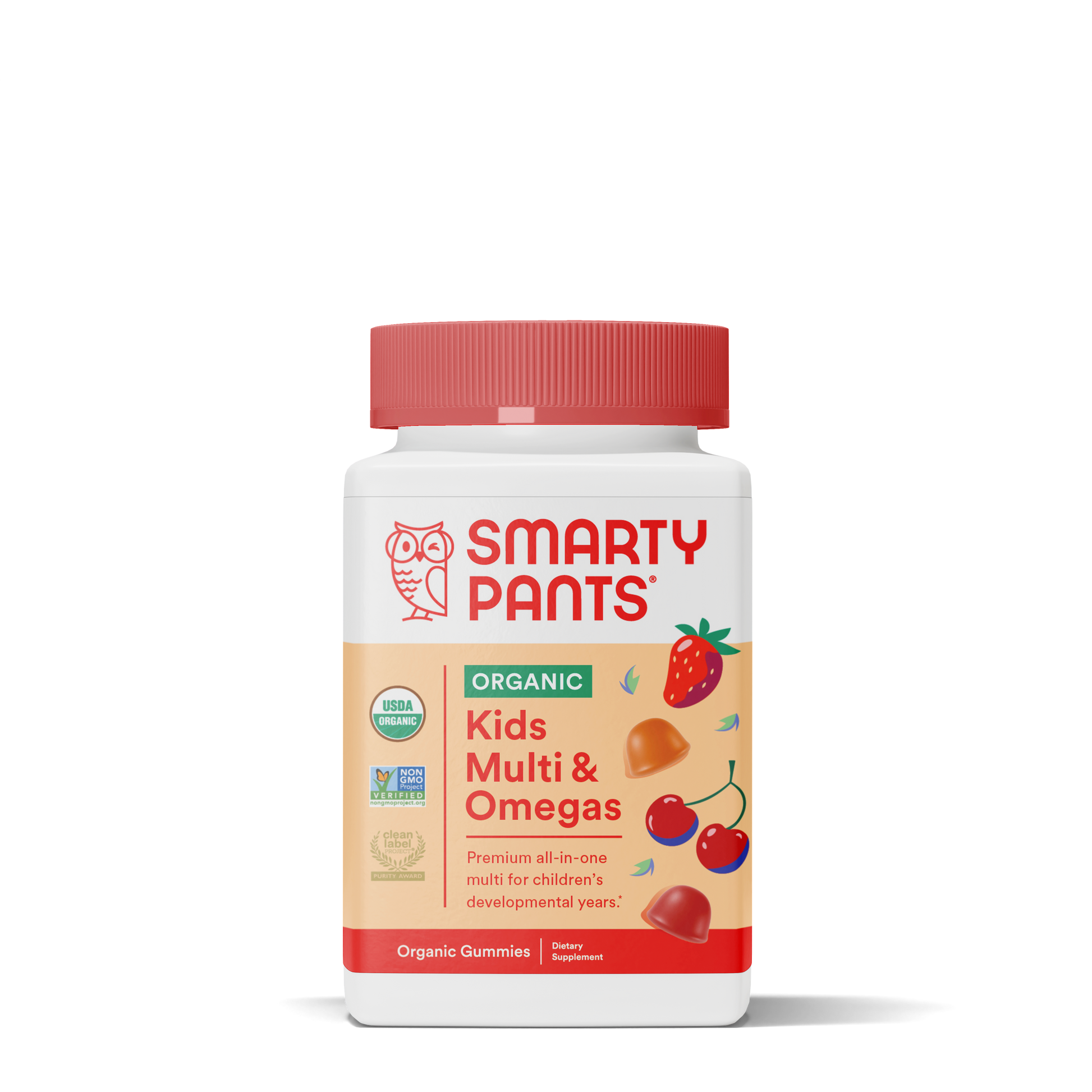 SmartyPants Organic Kids Multi & Omegas (Formerly Kids Formula)