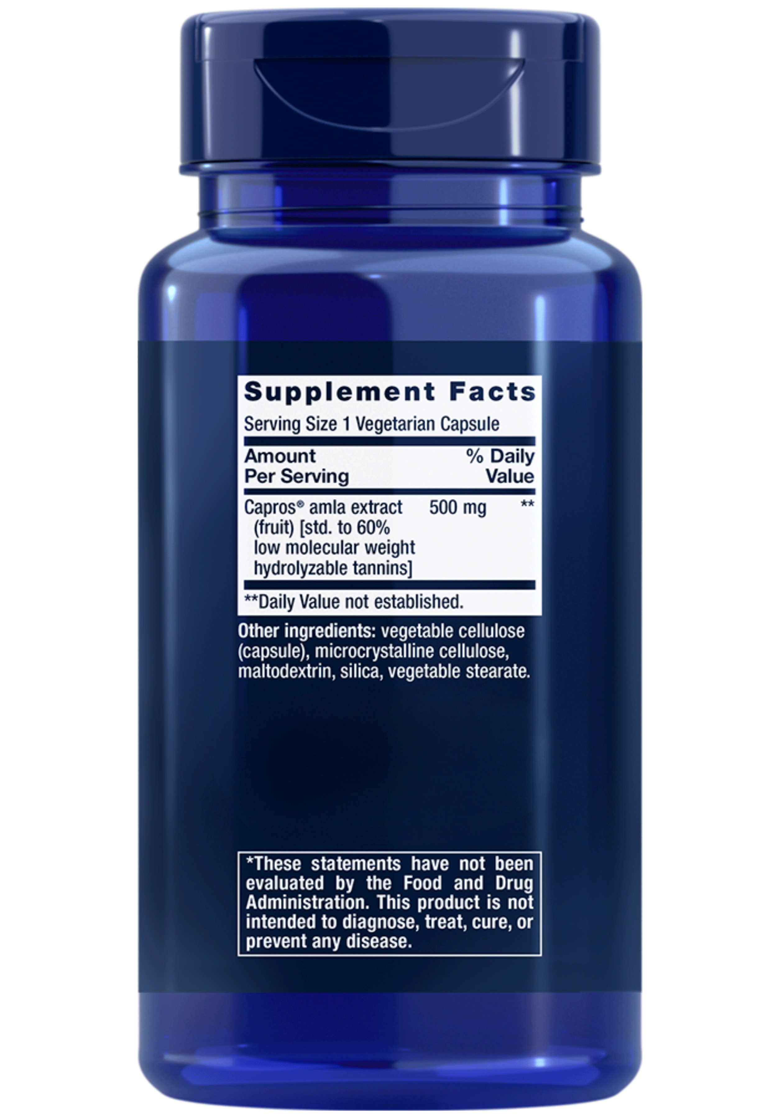 Life Extension Advanced Lipid Control Ingredients