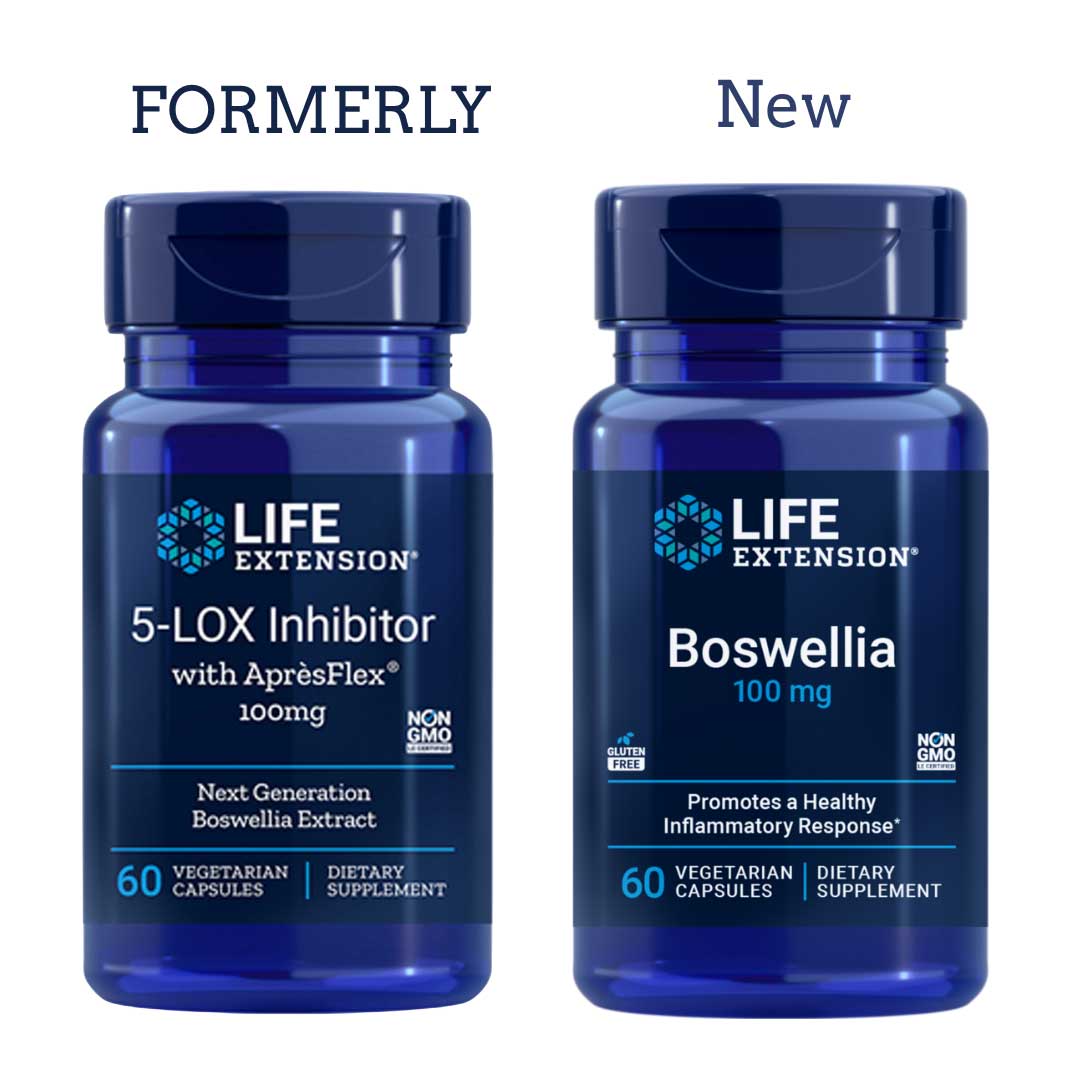 Life Extension Boswellia (Formerly 5-LOX Inhibitor with AprèsFlex) New Look