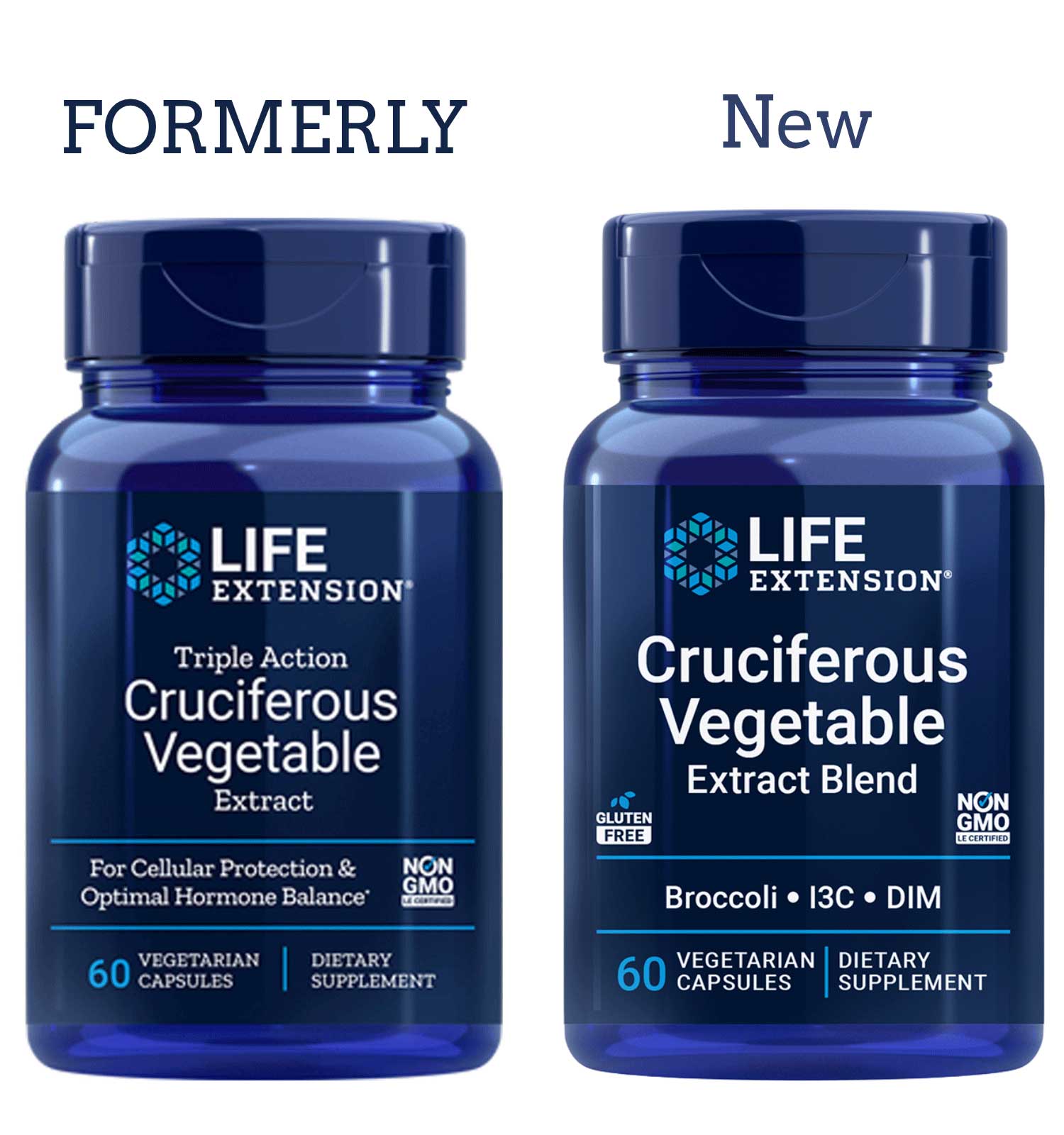 Life Extension Cruciferous Vegetable Extract Blend New Look