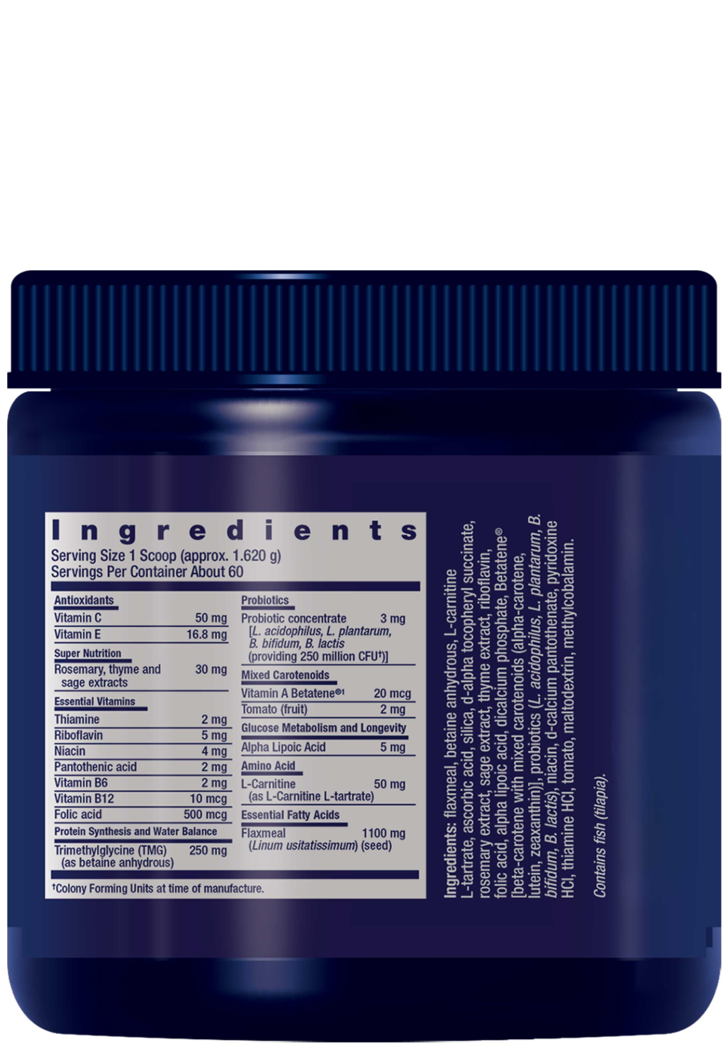 Life Extension Dog Mix Ingredients