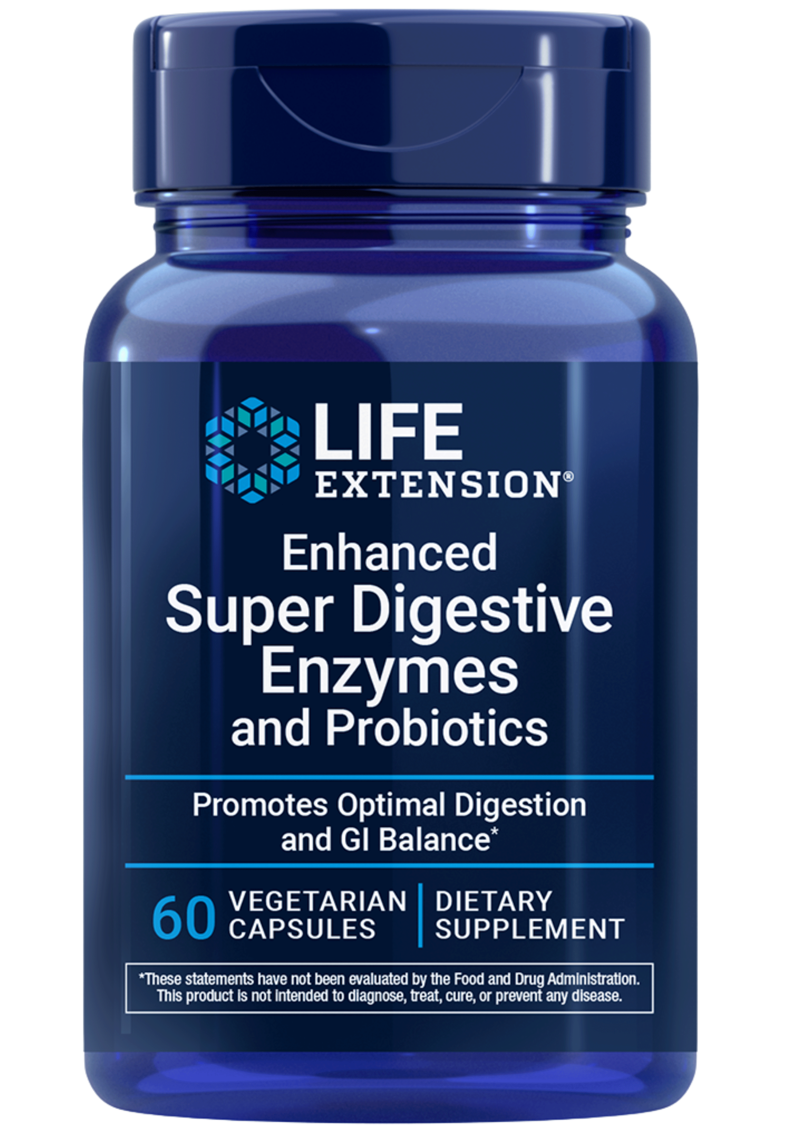 Life Extension Enhanced Super Digestive Enzymes and Probiotics
